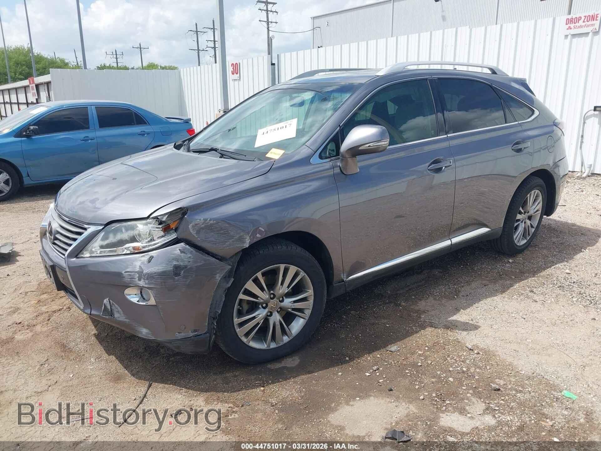 2013 LEXUS RX 350 - VIN: 2T2ZK1BAXDC094036 - Фото 2