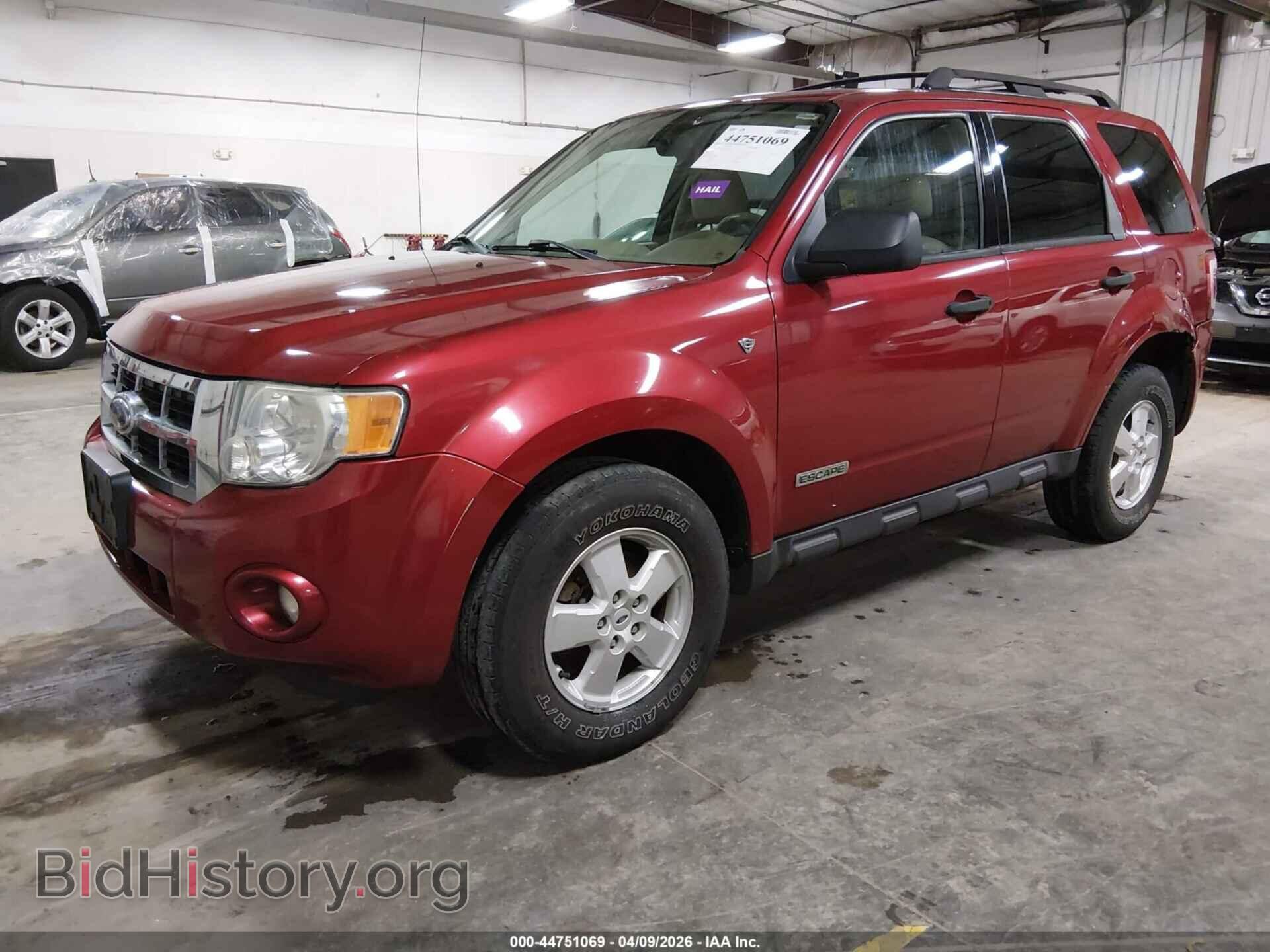 2008 FORD ESCAPE - VIN: 1FMCU93118KD99359 - Фото 2
