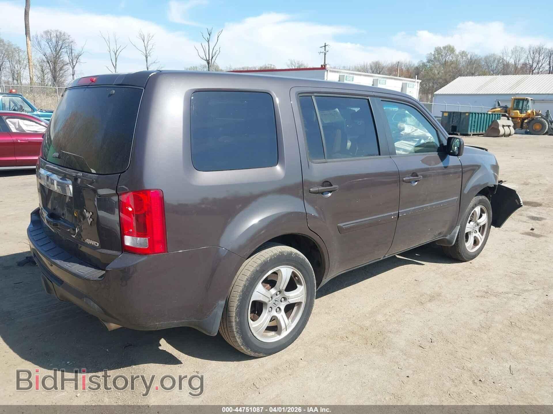 2012 HONDA PILOT - VIN: 5FNYF4H53CB040233 - Фото 4