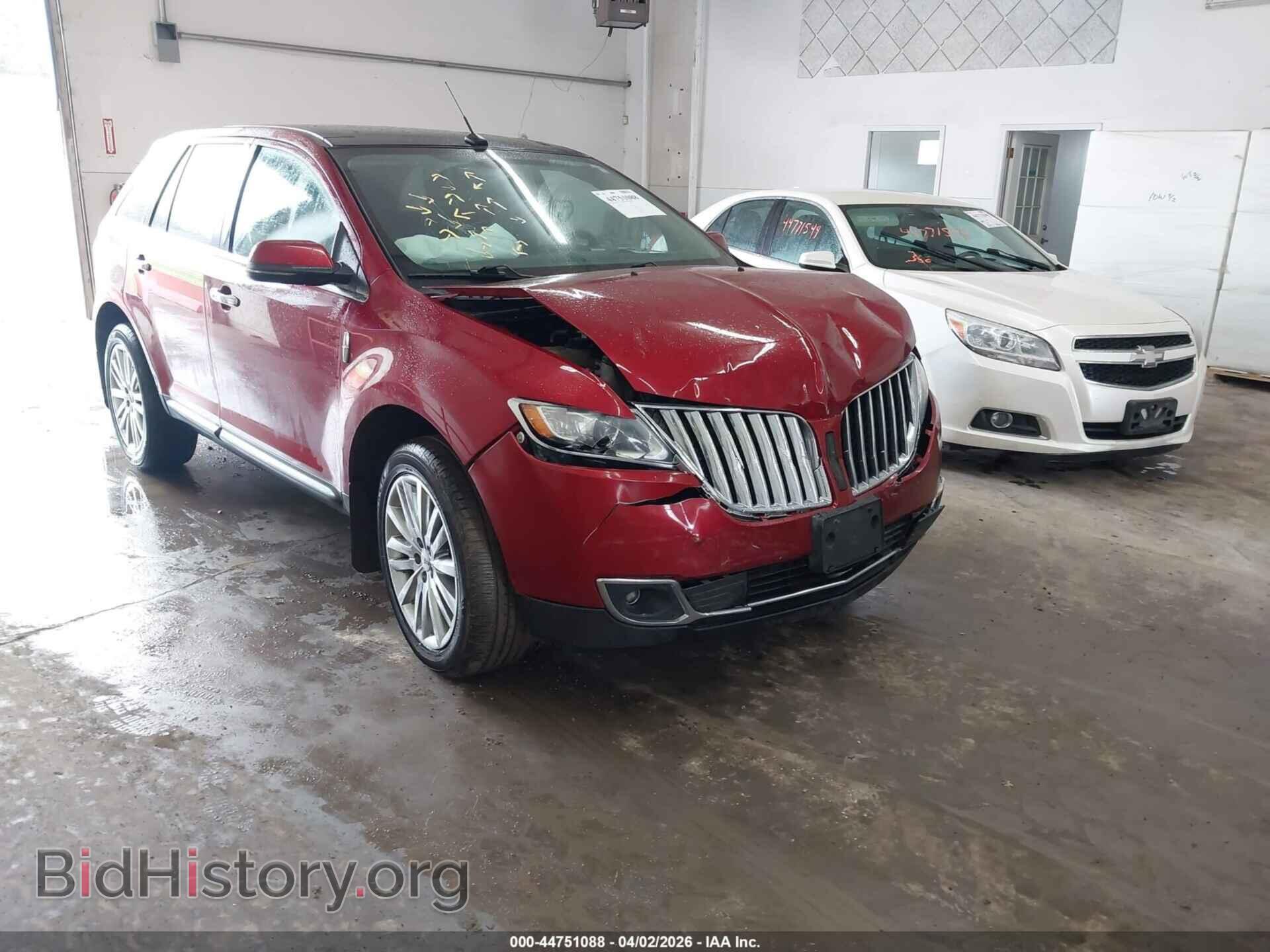 Photo 2LMDJ8JK2DBL14363 - LINCOLN MKX 2013
