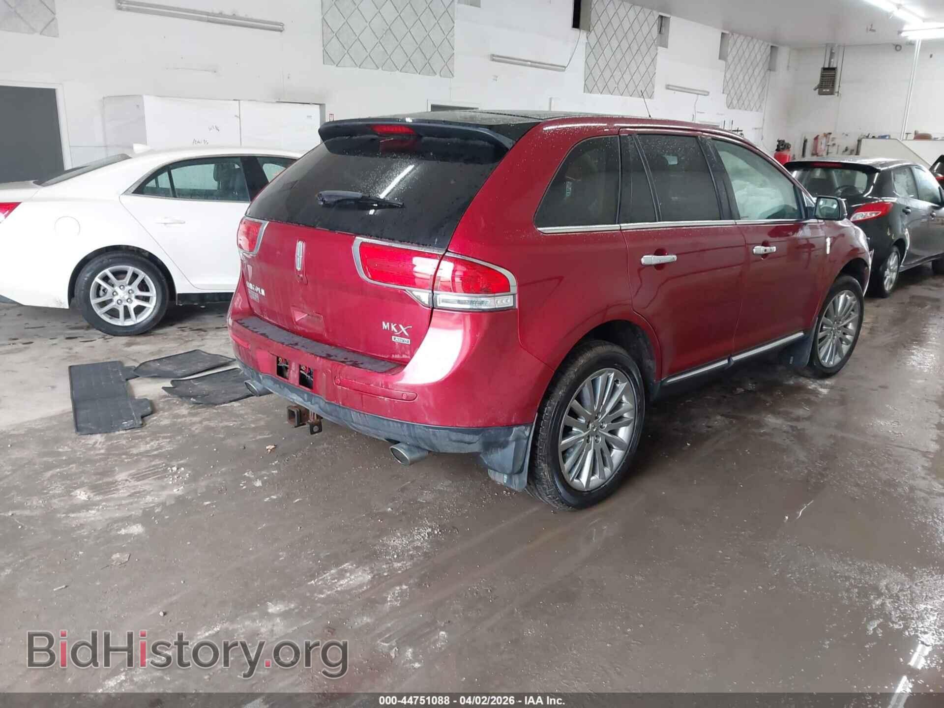 2013 LINCOLN MKX - VIN: 2LMDJ8JK2DBL14363 - Фото 4