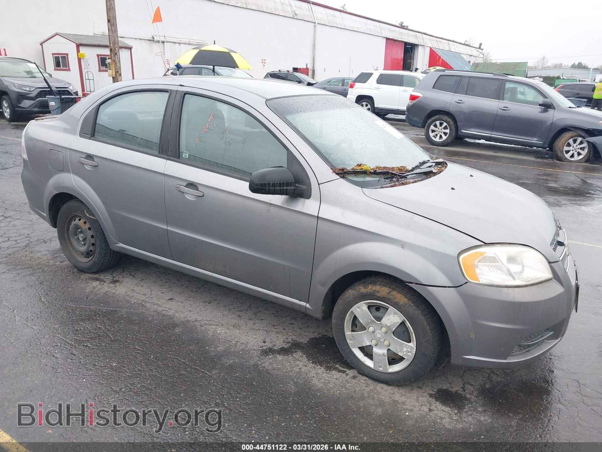 Фотография KL1TD5DE7BB124155 - CHEVROLET AVEO 2011