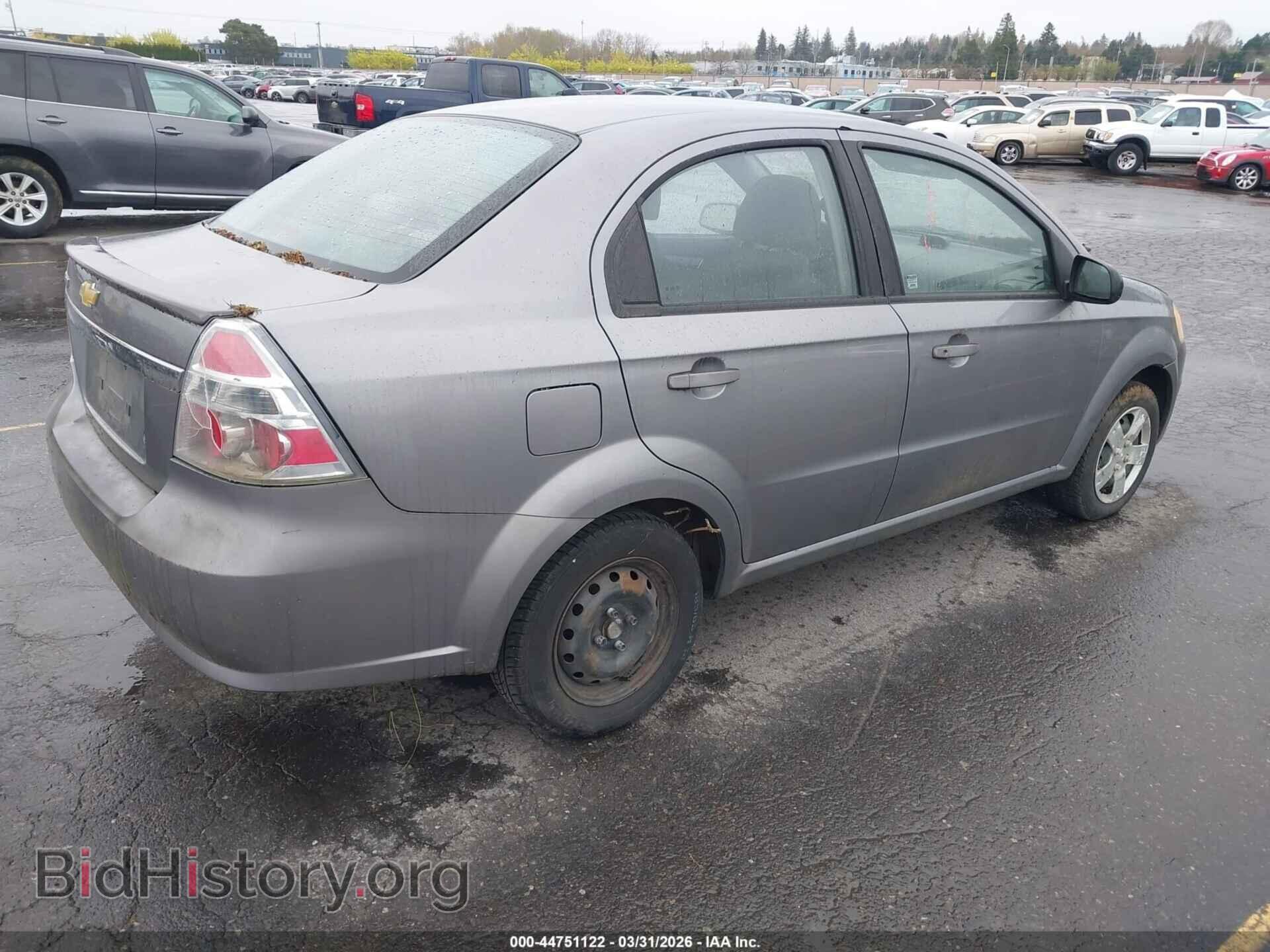 2011 CHEVROLET AVEO - VIN: KL1TD5DE7BB124155 - Фото 4