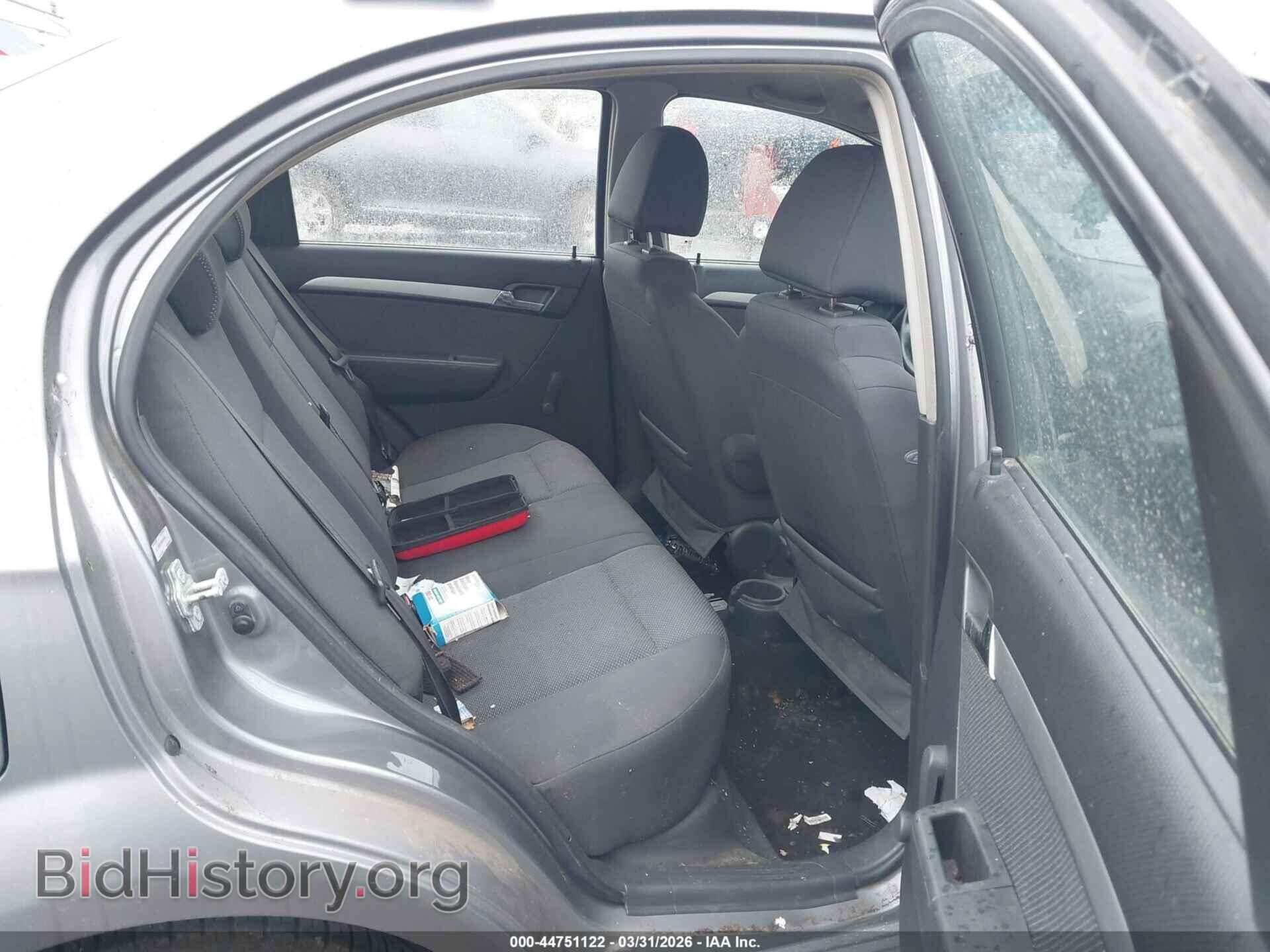 2011 CHEVROLET AVEO - VIN: KL1TD5DE7BB124155 - Фото 8