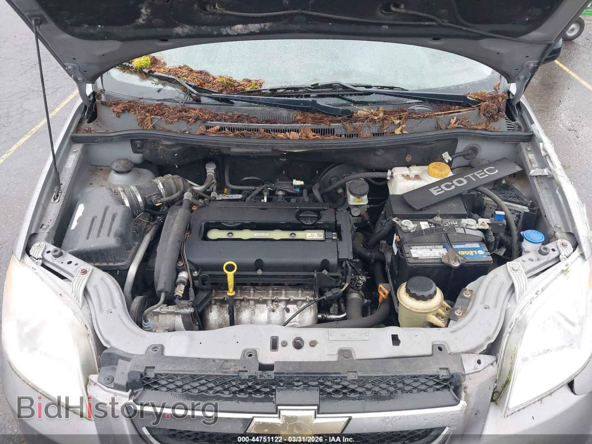 2011 CHEVROLET AVEO - VIN: KL1TD5DE7BB124155 - Фото 10