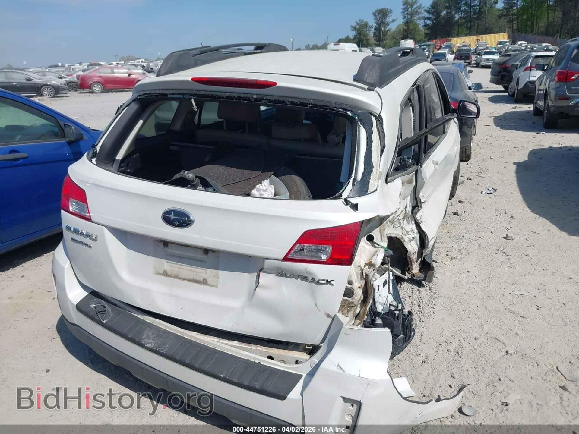 2013 SUBARU OUTBACK - VIN: 4S4BRCCCXD3283299 - Фото 4