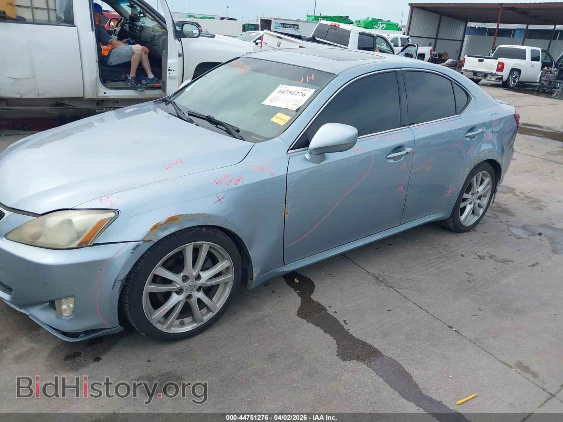 2007 LEXUS IS 250 - VIN: JTHBK262372045101 - Фото 6