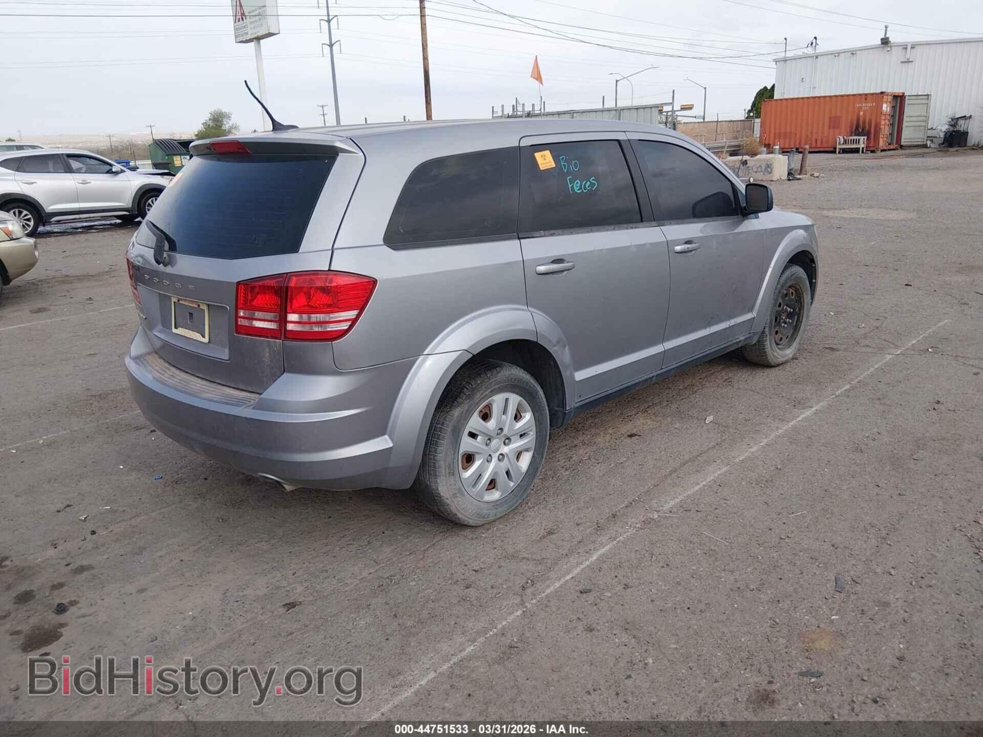2015 DODGE JOURNEY - VIN: 3C4PDCAB6FT699621 - Фото 4