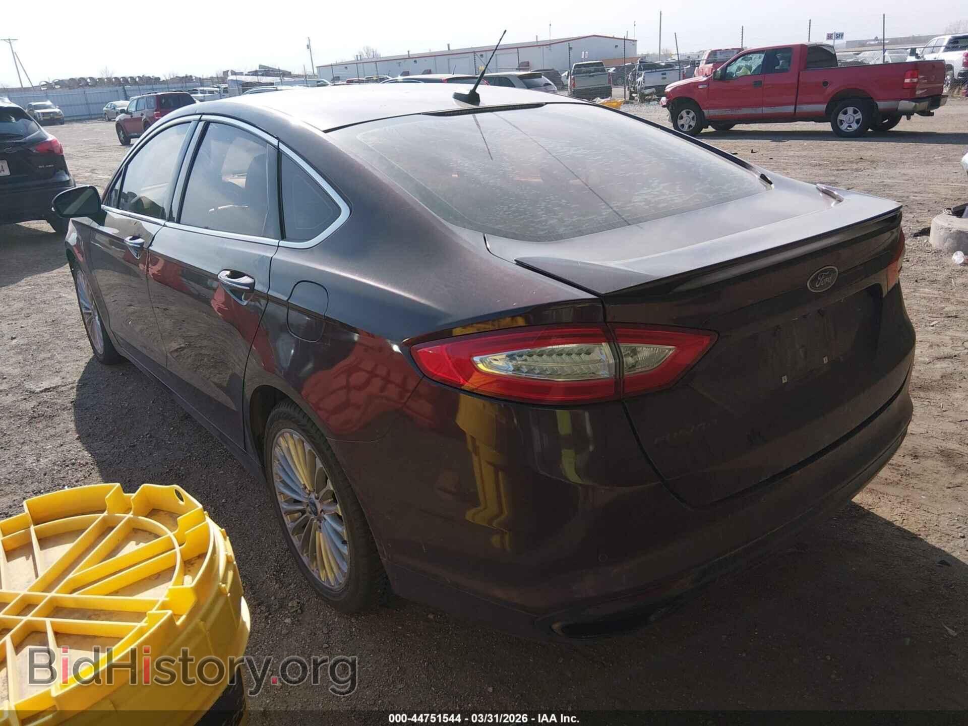 2013 FORD FUSION - VIN: 3FA6P0K93DR140556 - Фото 3