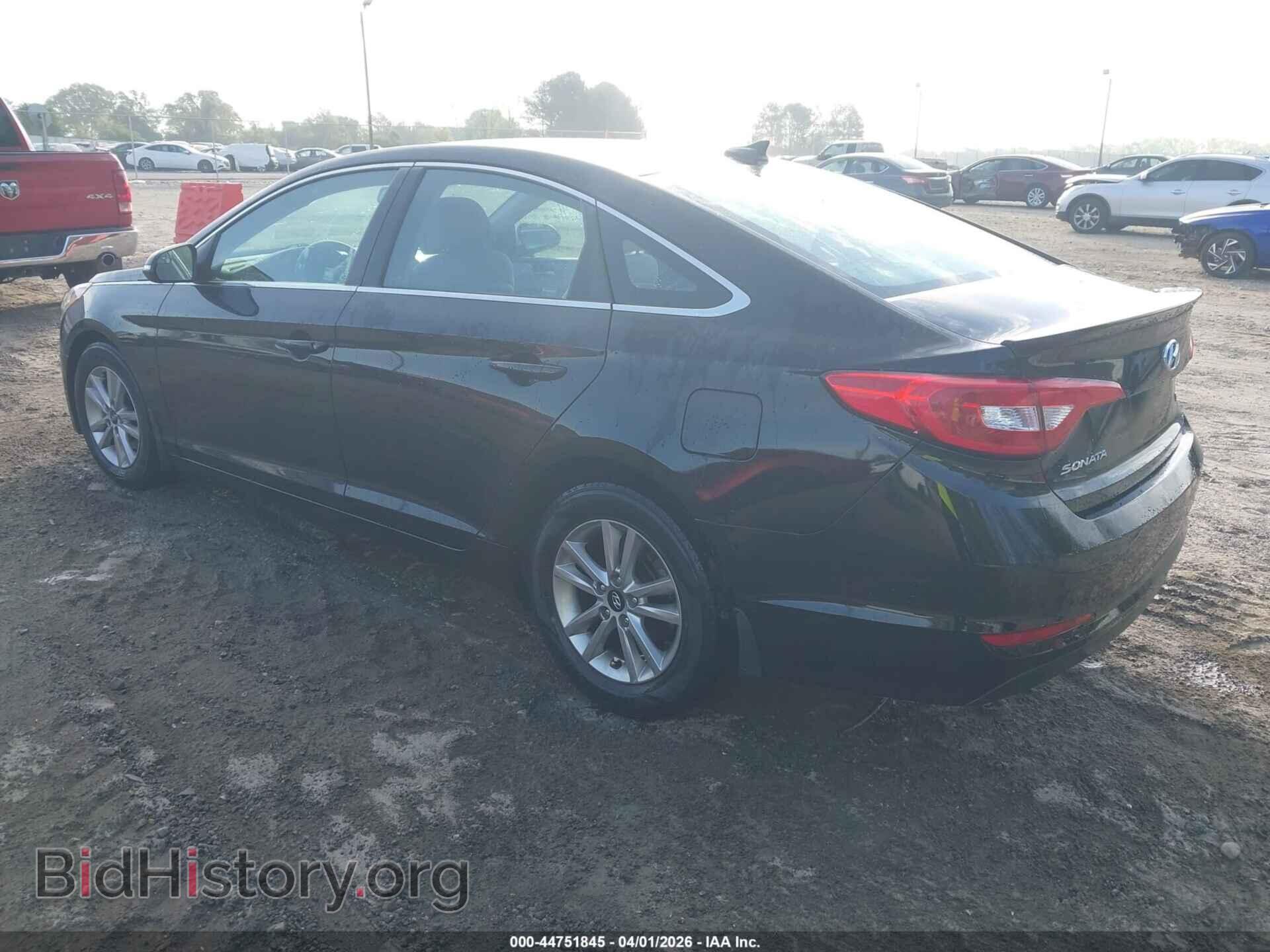 2016 HYUNDAI SONATA - VIN: 5NPE24AA1GH433595 - Фото 3