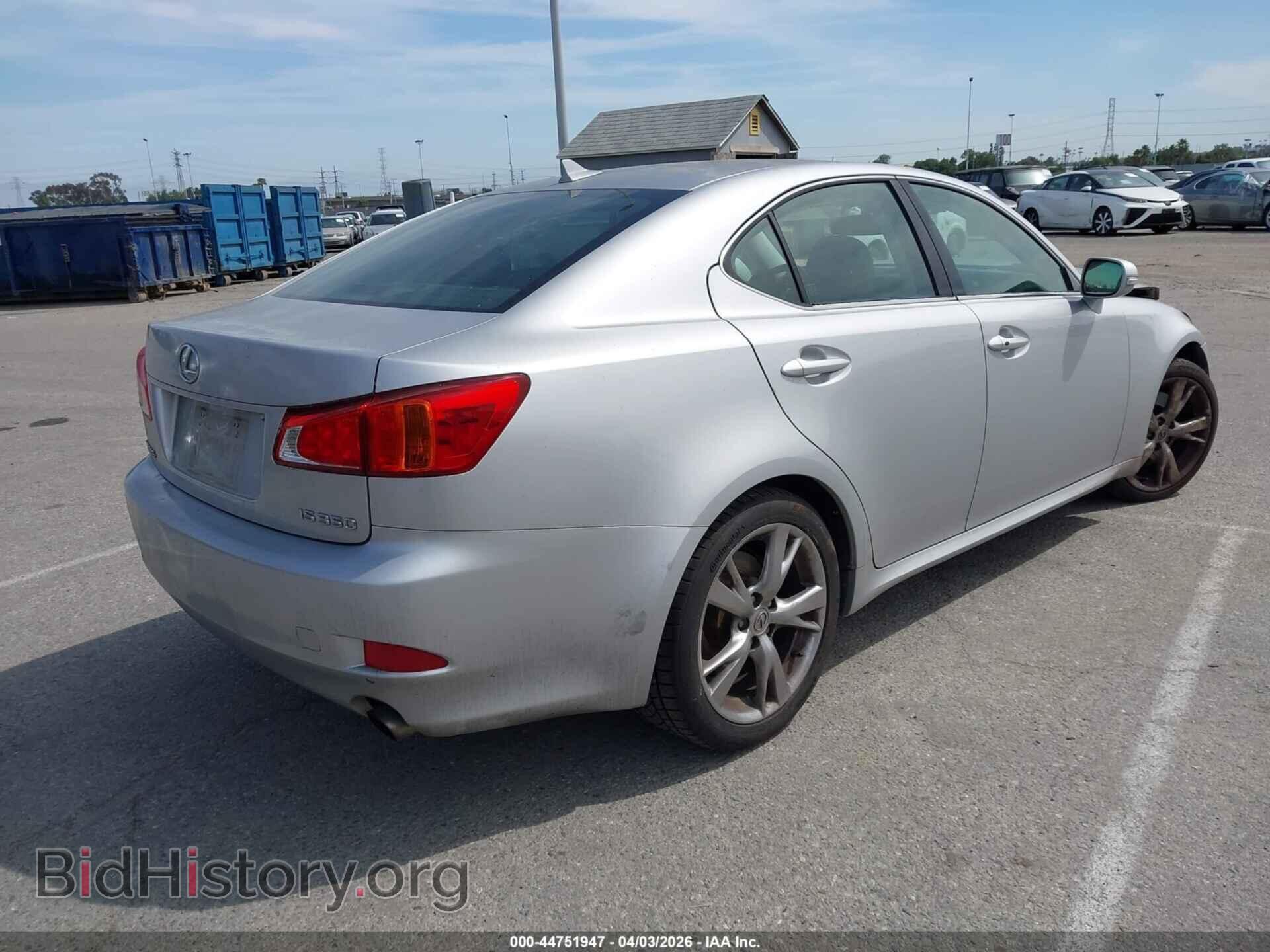 2010 LEXUS IS 350 - VIN: JTHBE5C24A5023627 - Фото 4