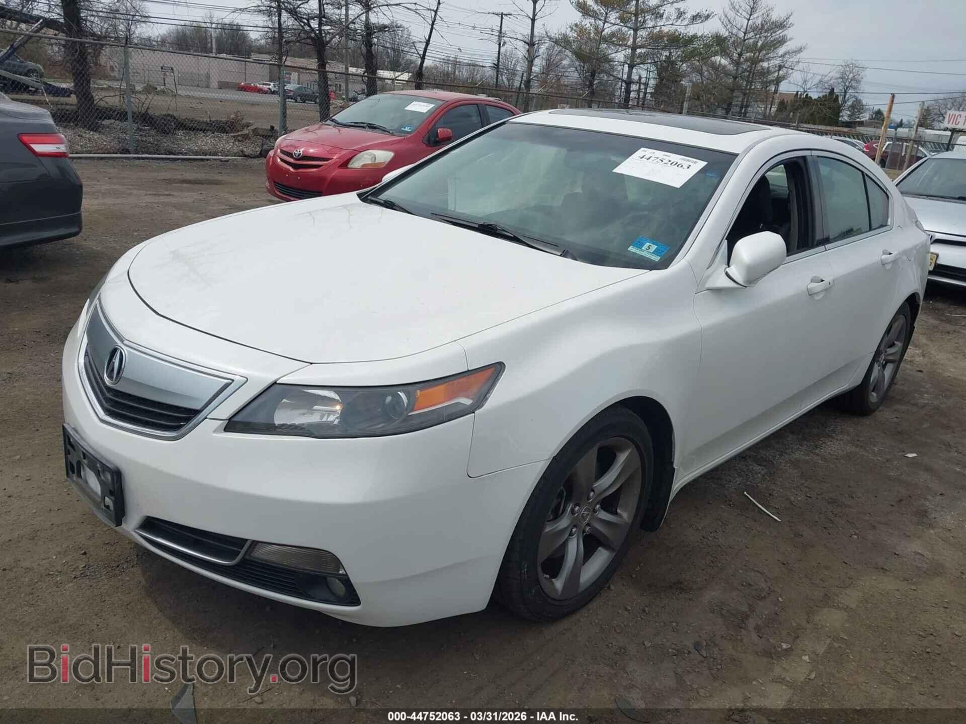 2012 ACURA TL - VIN: 19UUA9F57CA011082 - Фото 2