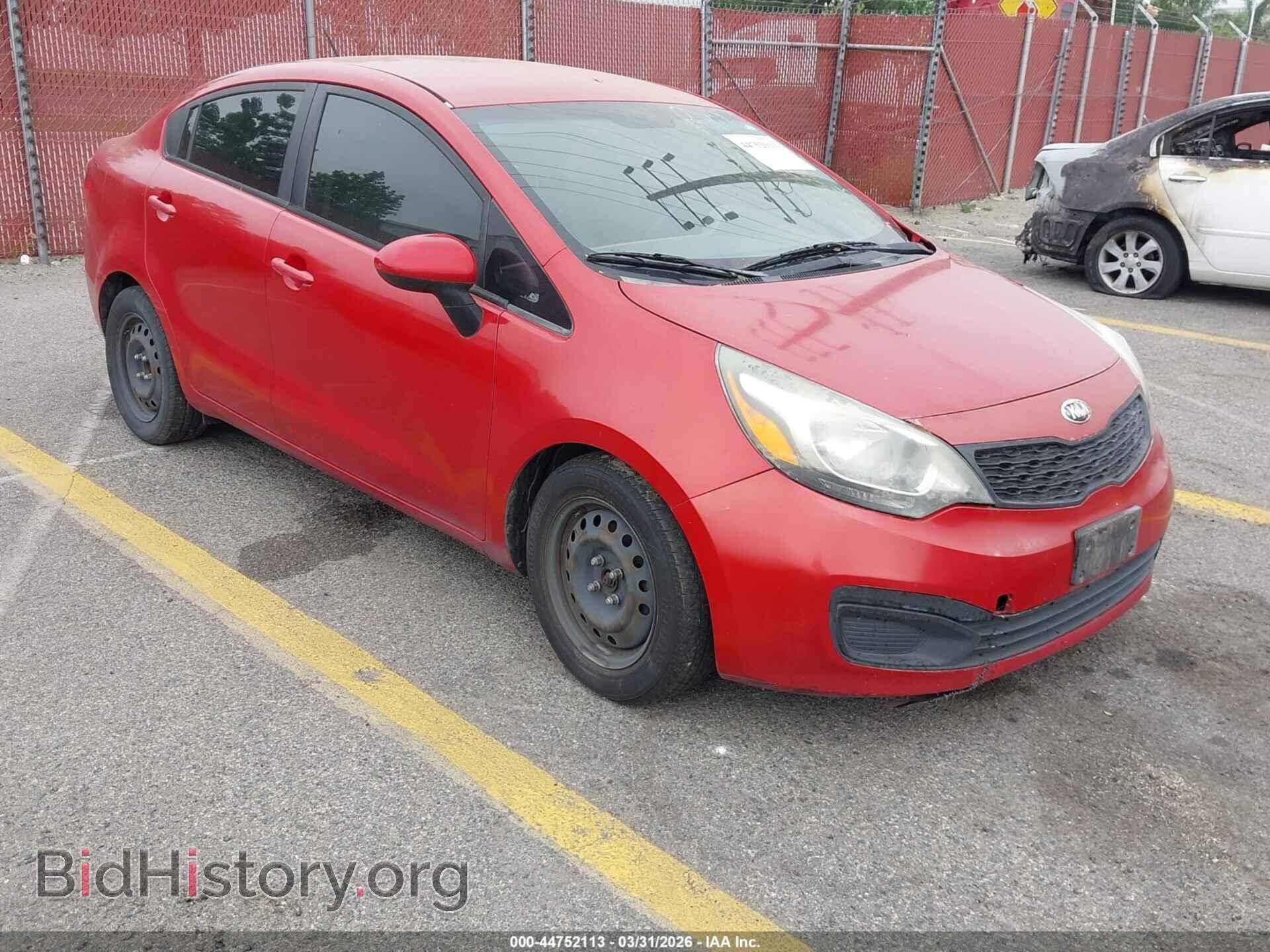 Фотография KNADM4A32E6348177 - KIA RIO 2014