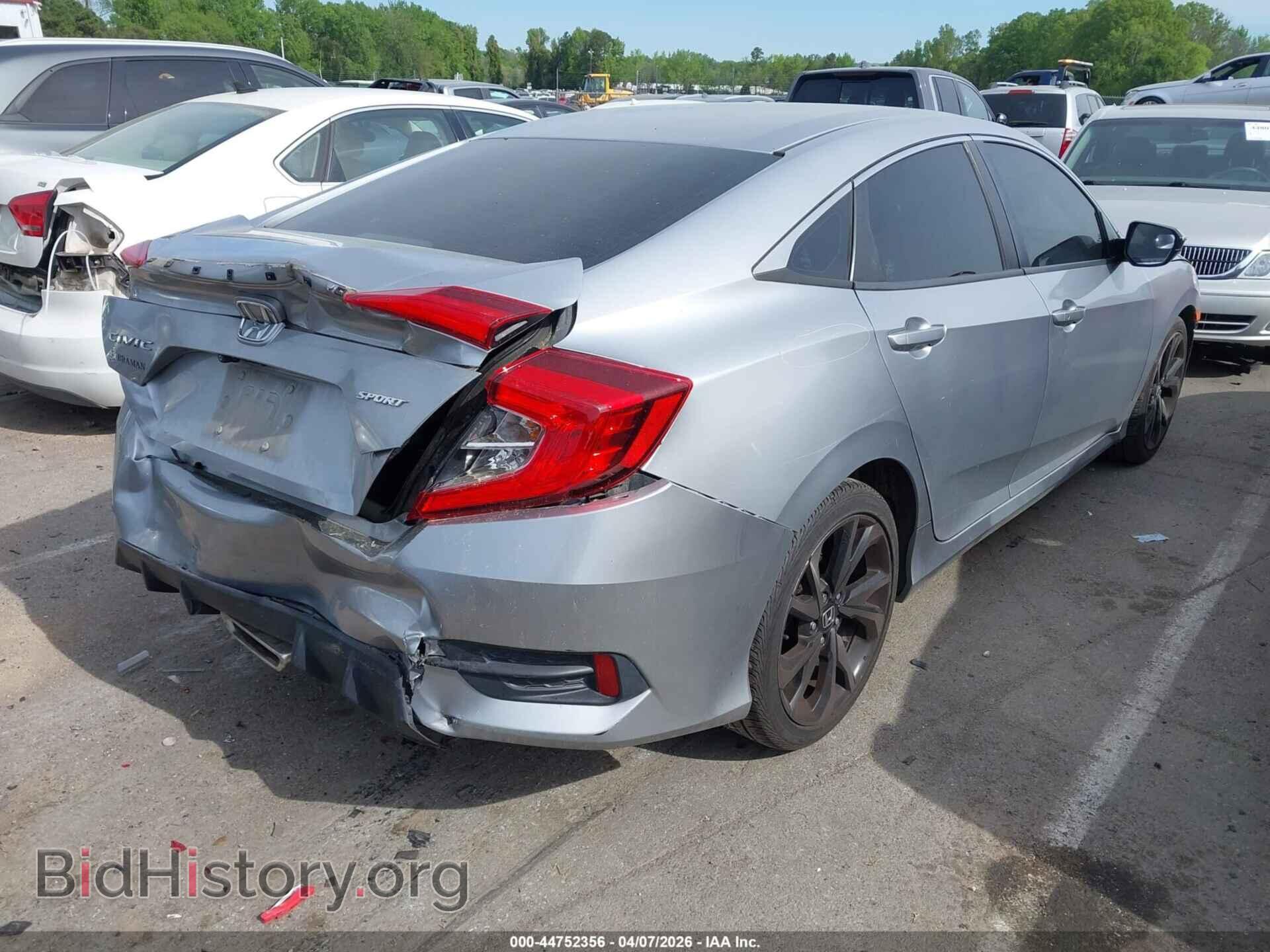2019 HONDA CIVIC - VIN: 2HGFC2F84KH599219 - Фото 4