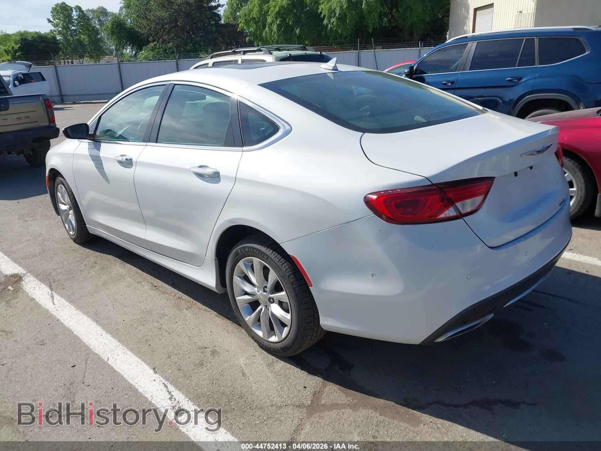 2015 CHRYSLER 200 - VIN: 1C3CCCCG3FN672939 - Фото 3