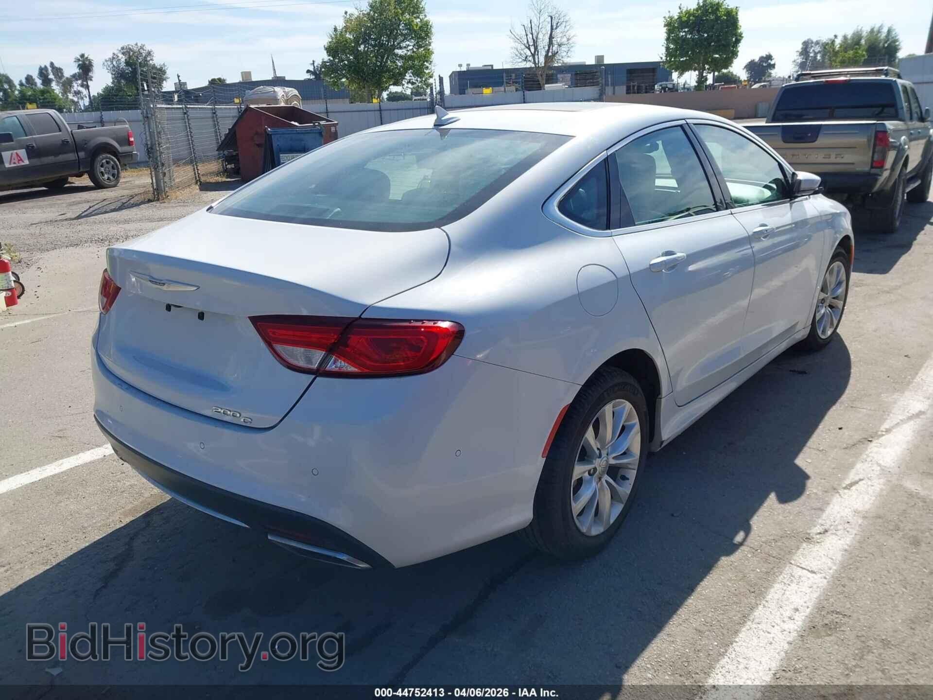 2015 CHRYSLER 200 - VIN: 1C3CCCCG3FN672939 - Фото 4