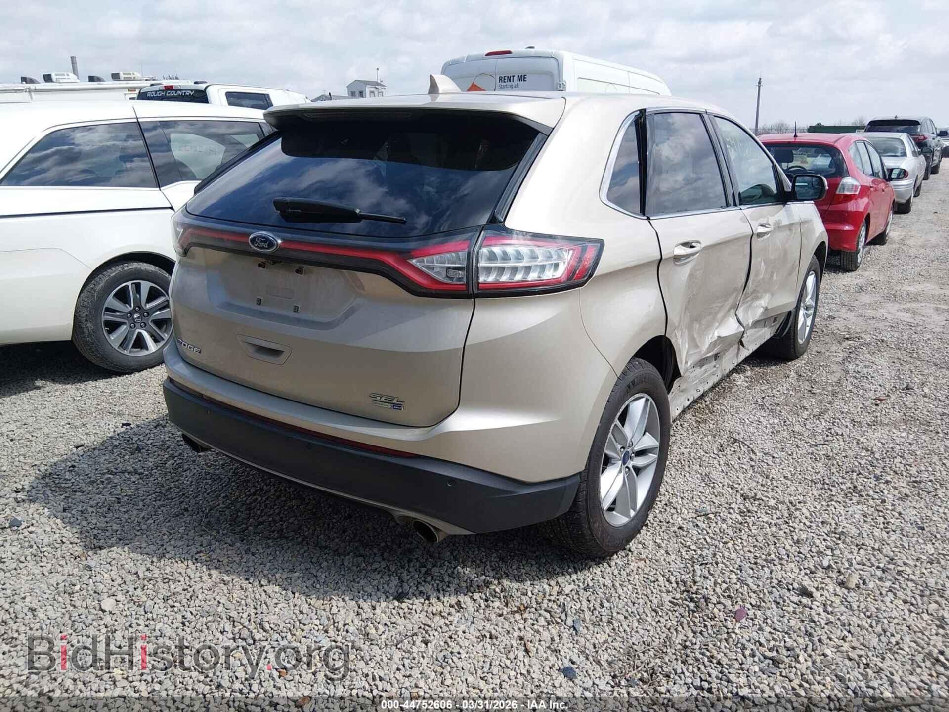 2017 FORD EDGE - VIN: 2FMPK4J9XHBC53393 - Фото 4