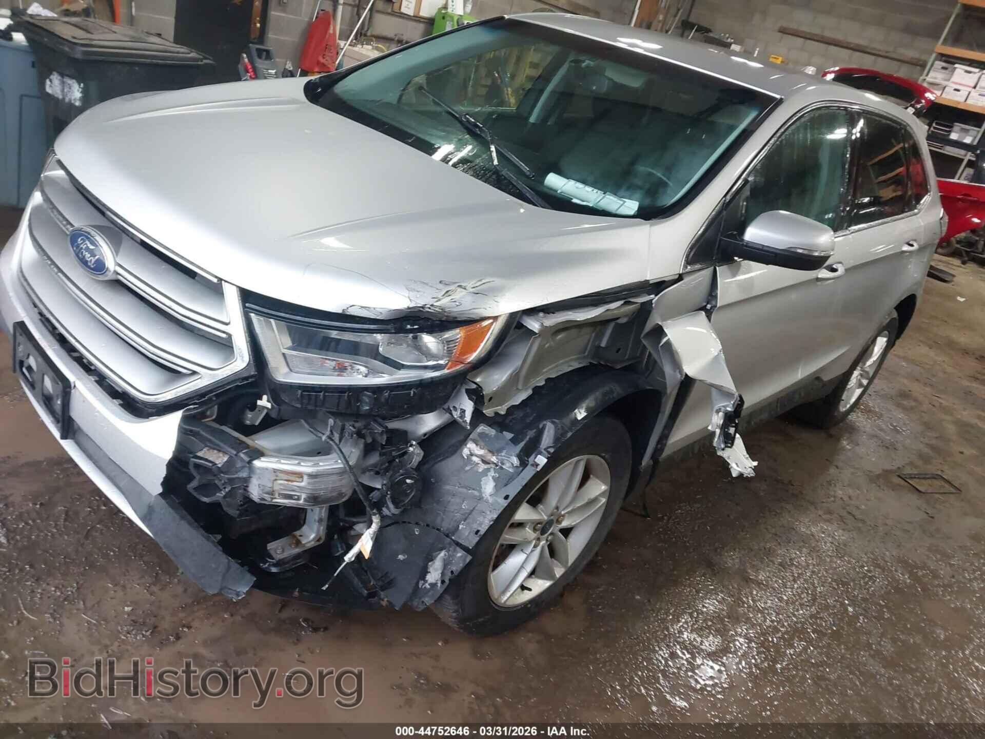 2015 FORD EDGE - VIN: 2FMTK4J83FBB25922 - Фото 2