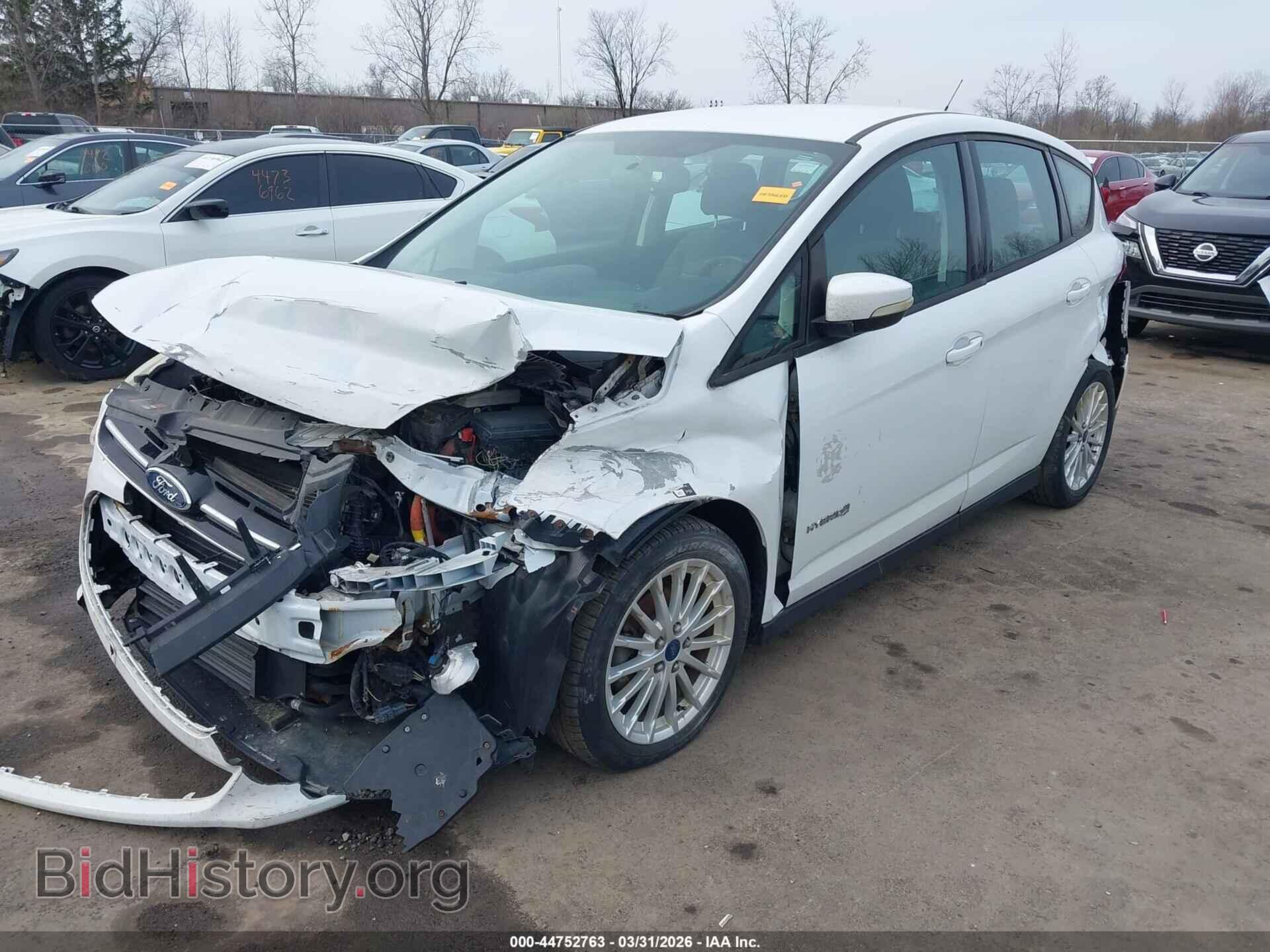 2014 FORD C-MAX HYBRID - VIN: 1FADP5AU6EL519240 - Фото 2