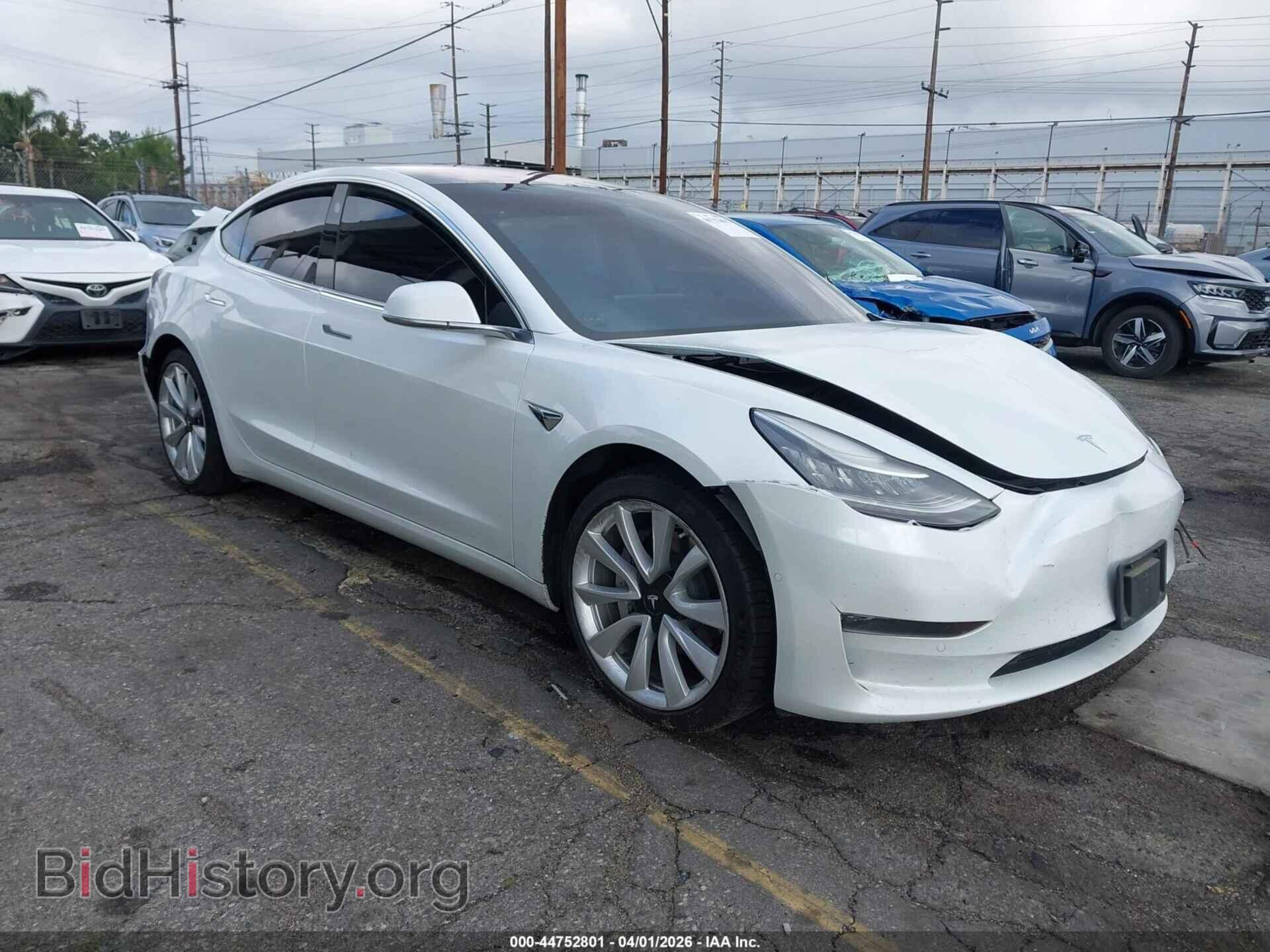 Photo 5YJ3E1EB6KF192012 - TESLA MODEL 3 2019