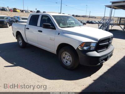 2018 RAM 1500 Tradesman 4X4 5'7 Box, белый — VIN 1C6RR7KG3JS286519, IAAI