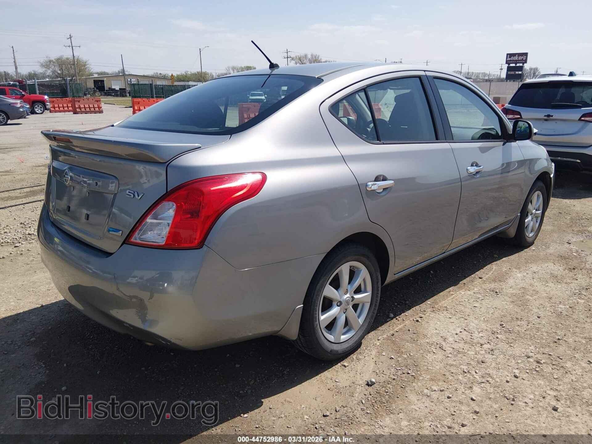 2014 NISSAN VERSA - VIN: 3N1CN7AP3EL856487 - Фото 4
