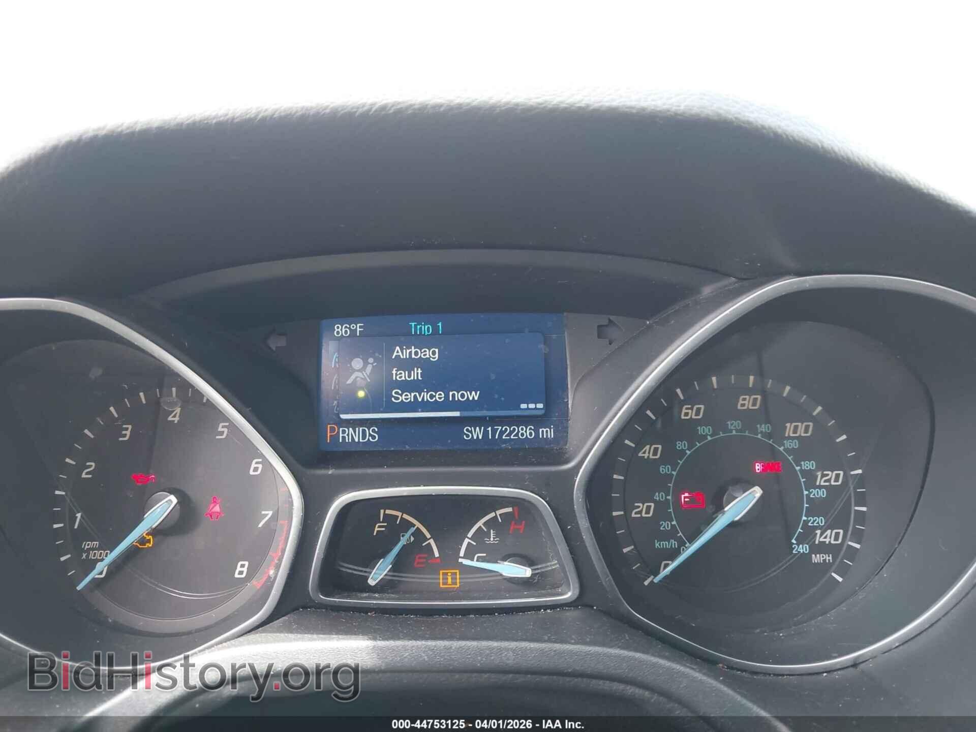 2014 FORD FOCUS - VIN: 1FADP3K27EL283537 - Фото 7