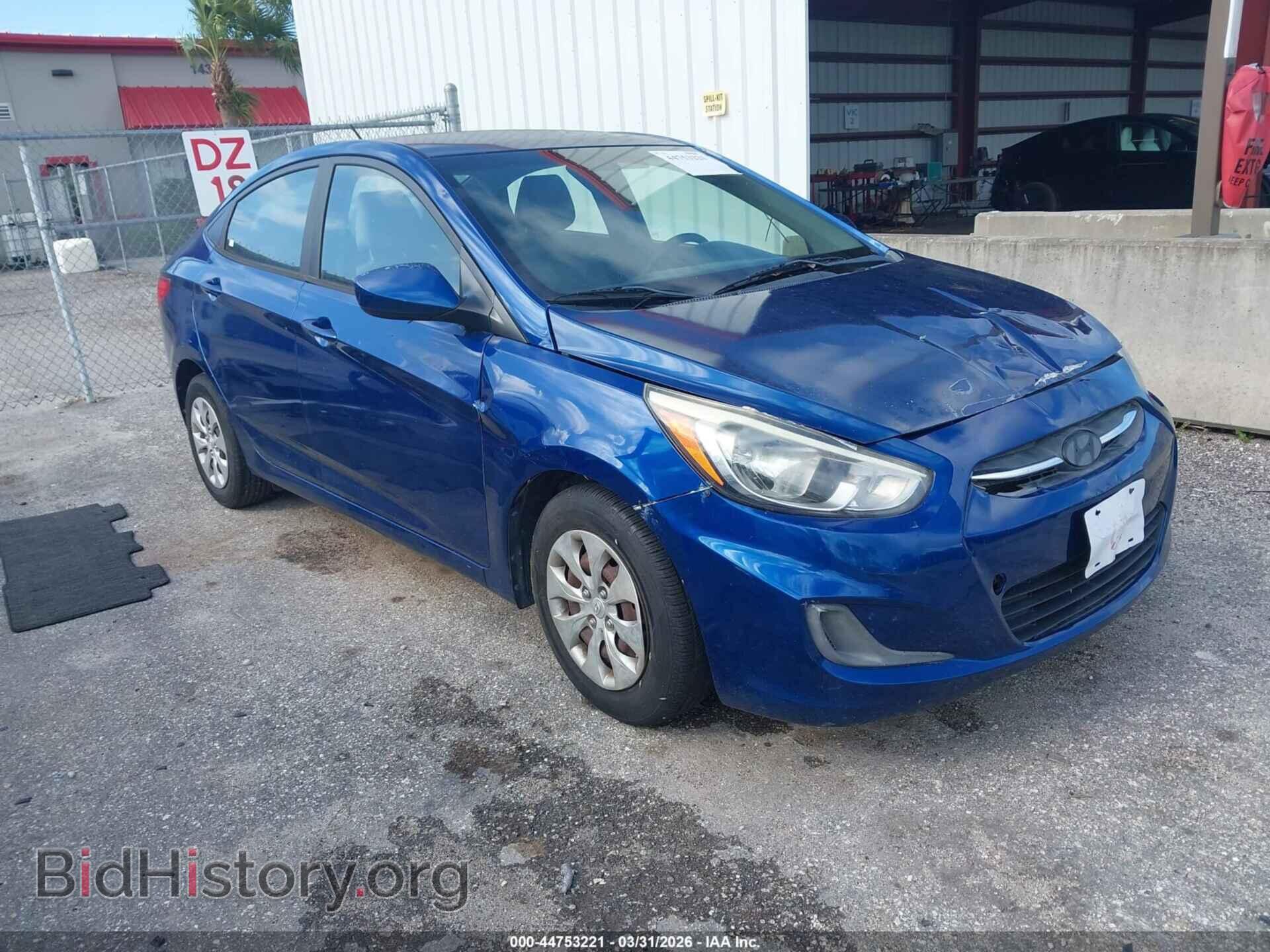 Photo KMHCT4AE7GU983473 - HYUNDAI ACCENT 2016