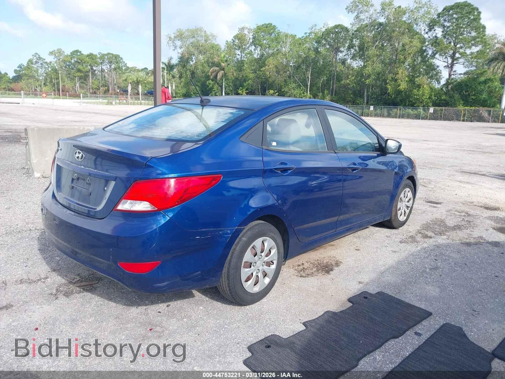2016 HYUNDAI ACCENT - VIN: KMHCT4AE7GU983473 - Photo 4