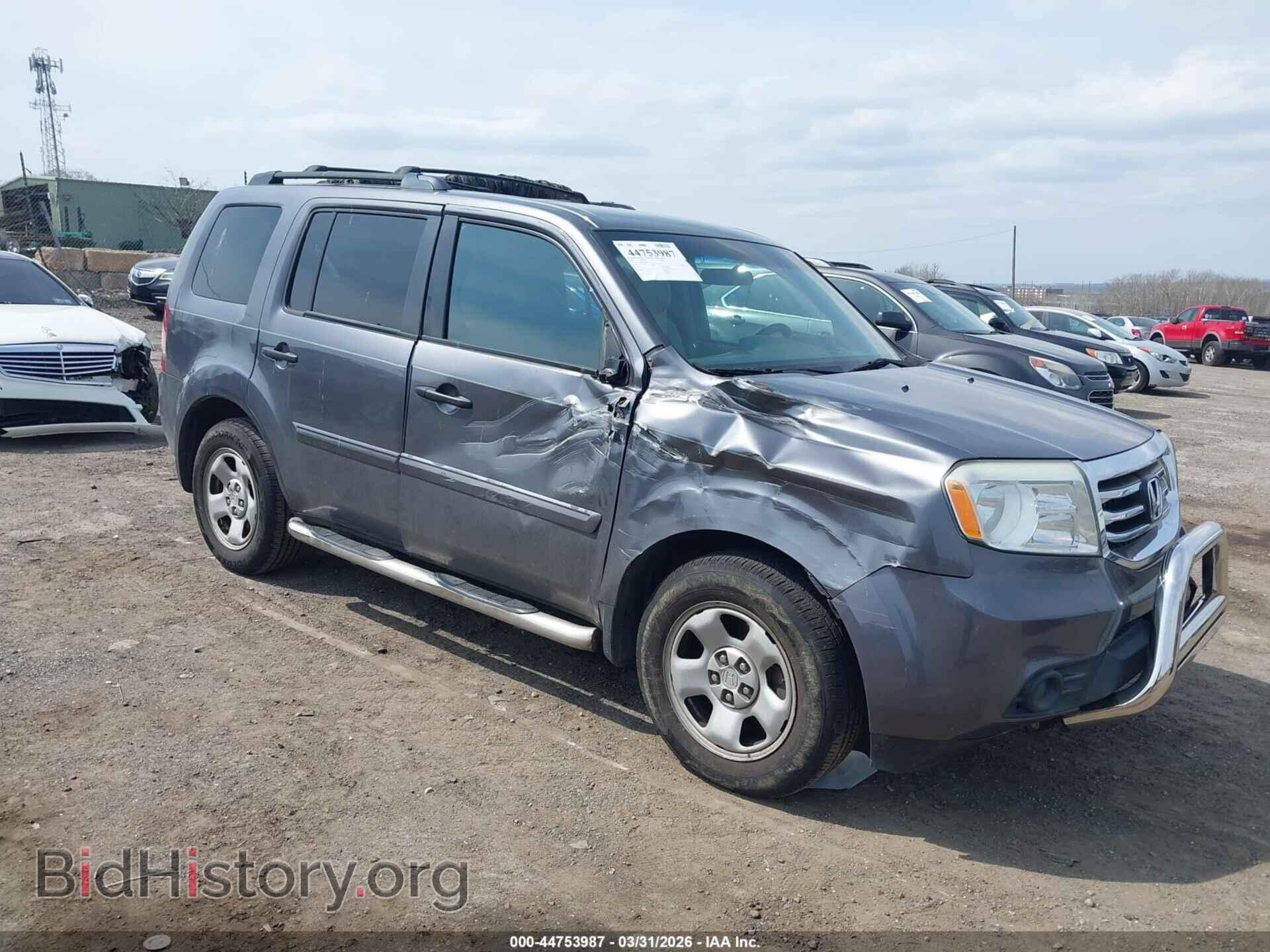 Фотография 5FNYF4H28FB044823 - HONDA PILOT 2015