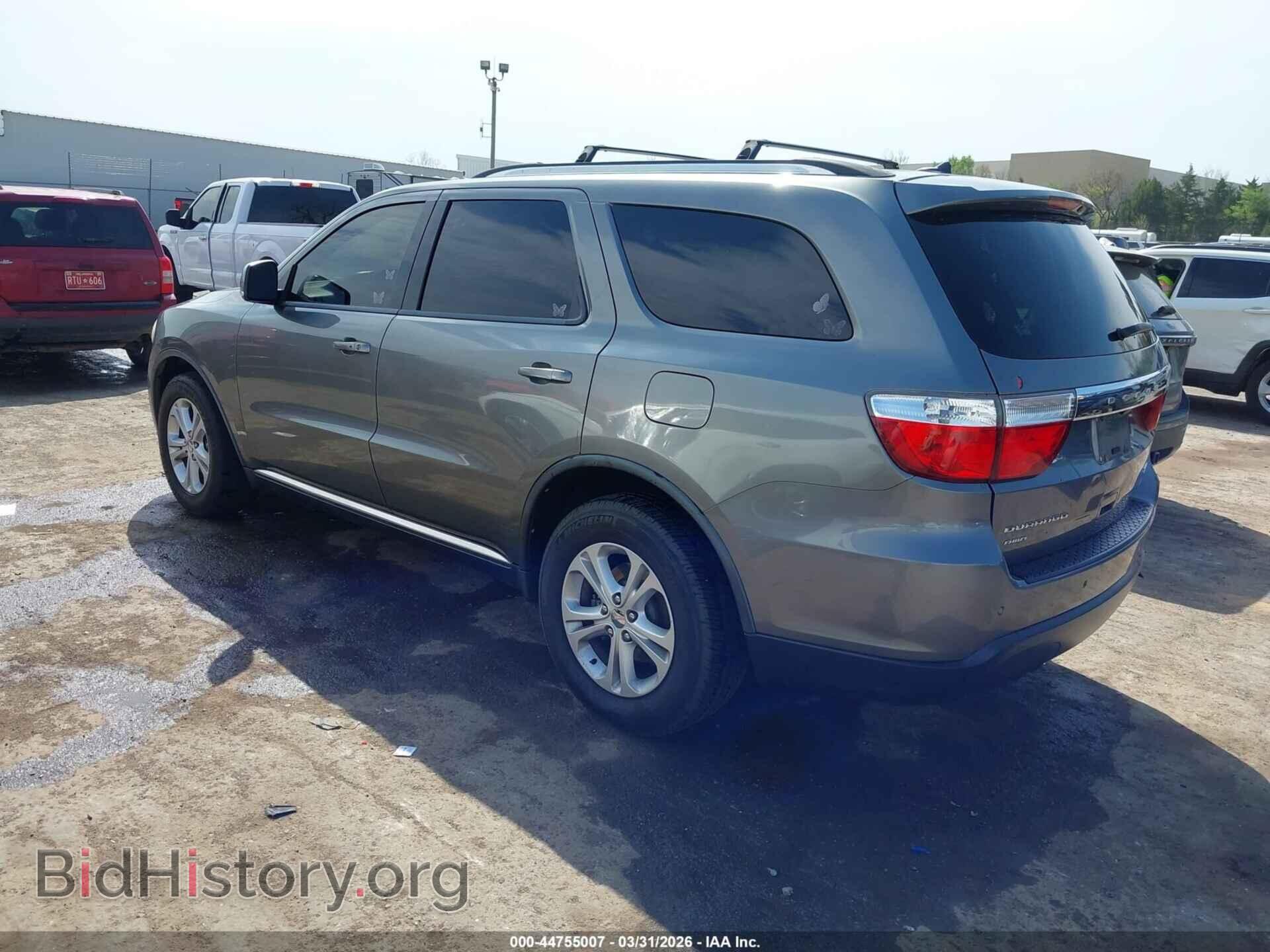 2012 DODGE DURANGO - VIN: 1C4RVJDG3CC144587 - Фото 3