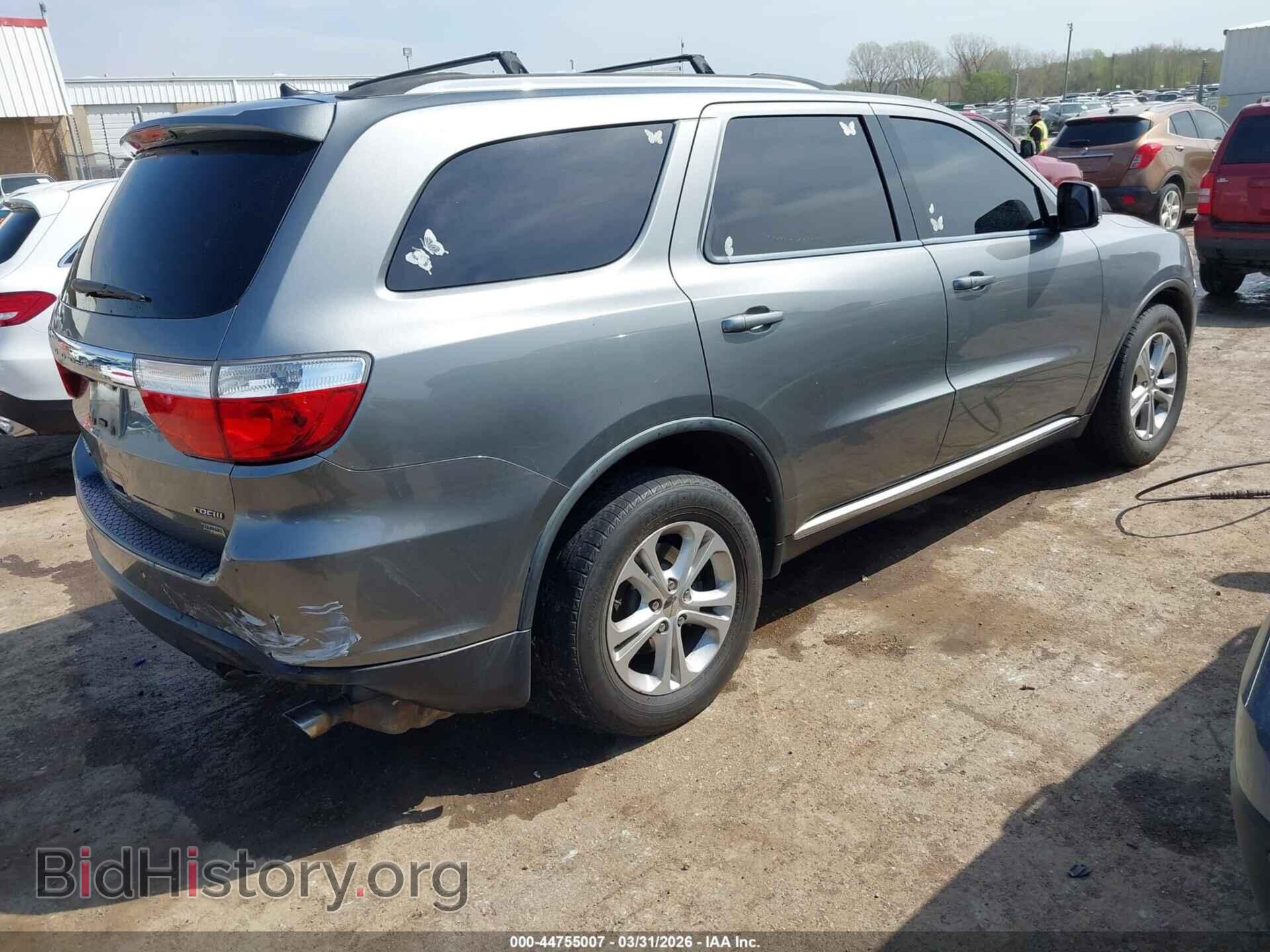 2012 DODGE DURANGO - VIN: 1C4RDJDG3CC144587 - Фото 4
