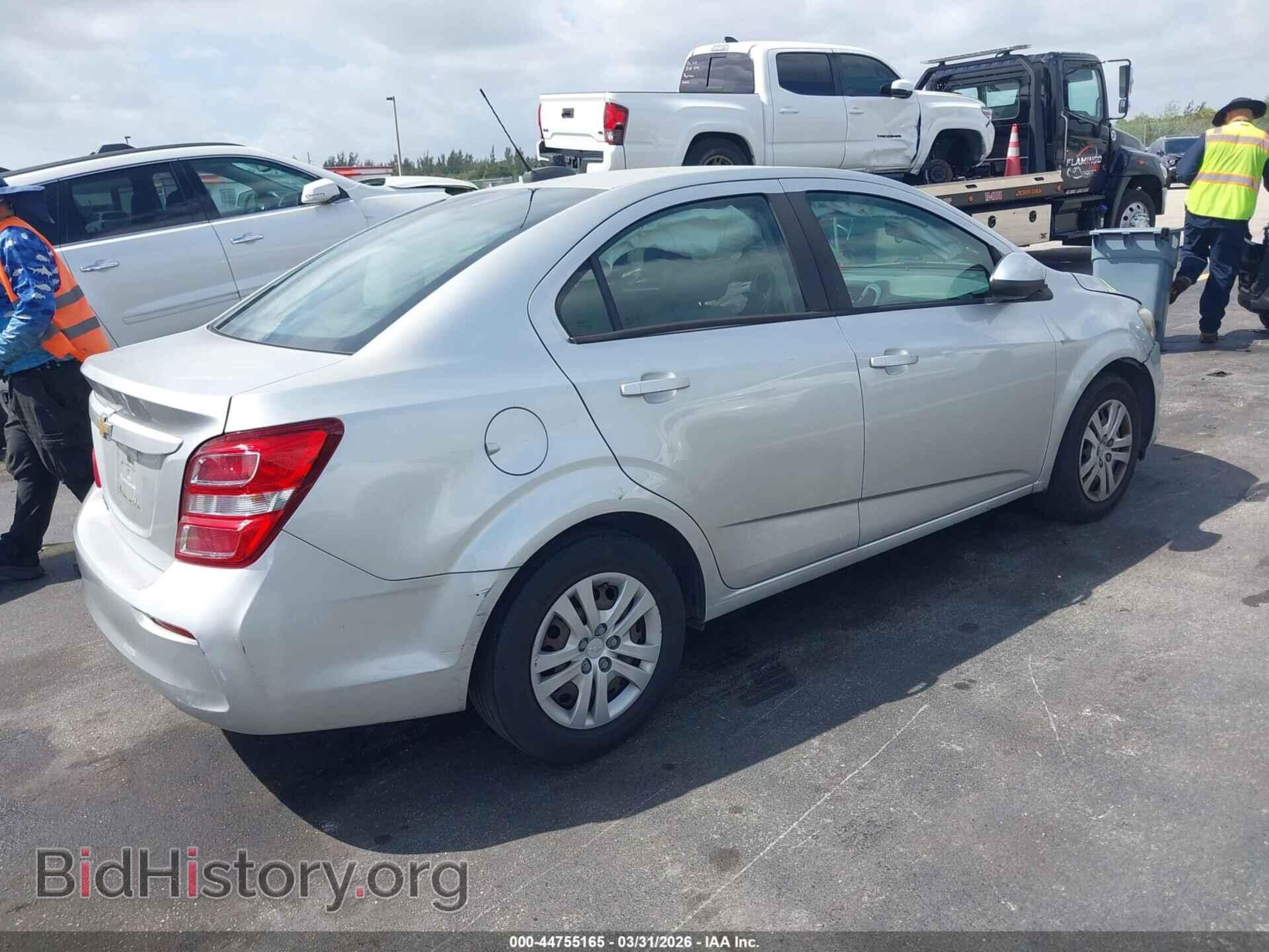 2017 CHEVROLET SONIC - VIN: 1G1JB5SH2H4149201 - Фото 4