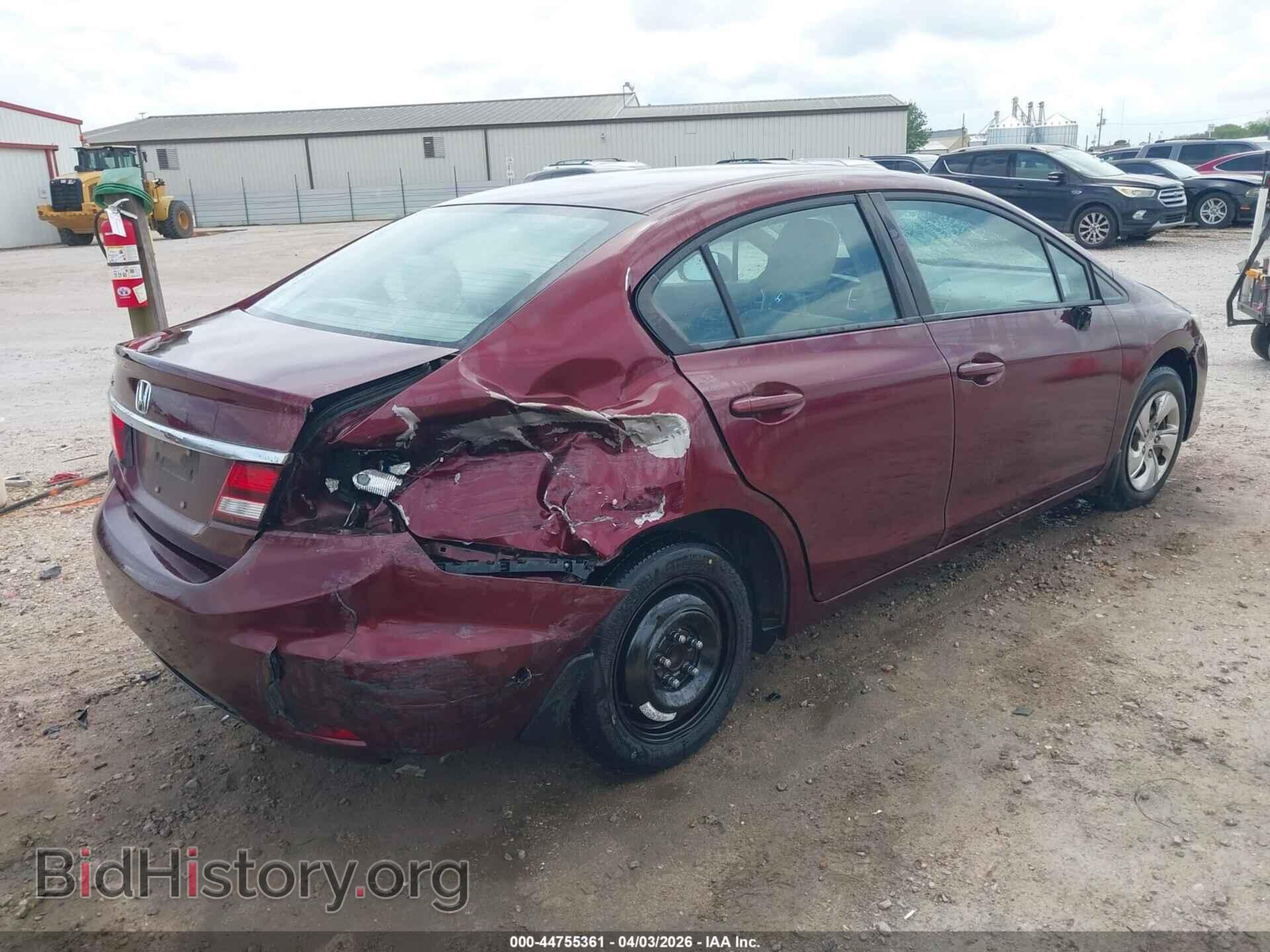 2014 HONDA CIVIC - VIN: 19XFB2F52EE080550 - Фото 4