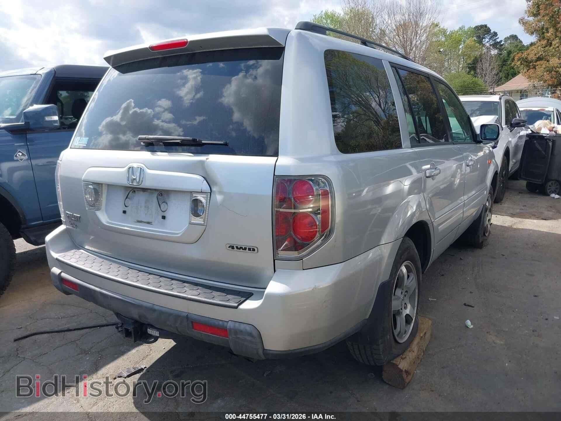 2006 HONDA PILOT - VIN: 2HKYF185X6H561597 - Фото 4
