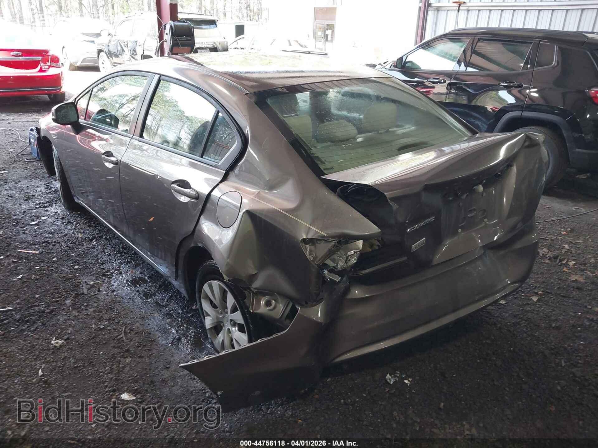 2012 HONDA CIVIC - VIN: 19XFB2F58CE109420 - Фото 3