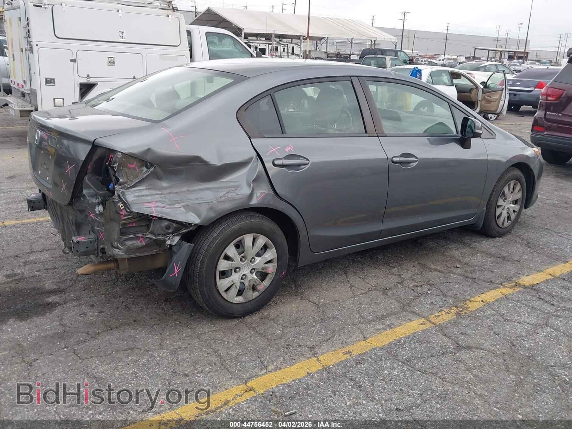 2012 HONDA CIVIC - VIN: JHMFB2F58CS005148 - Фото 4