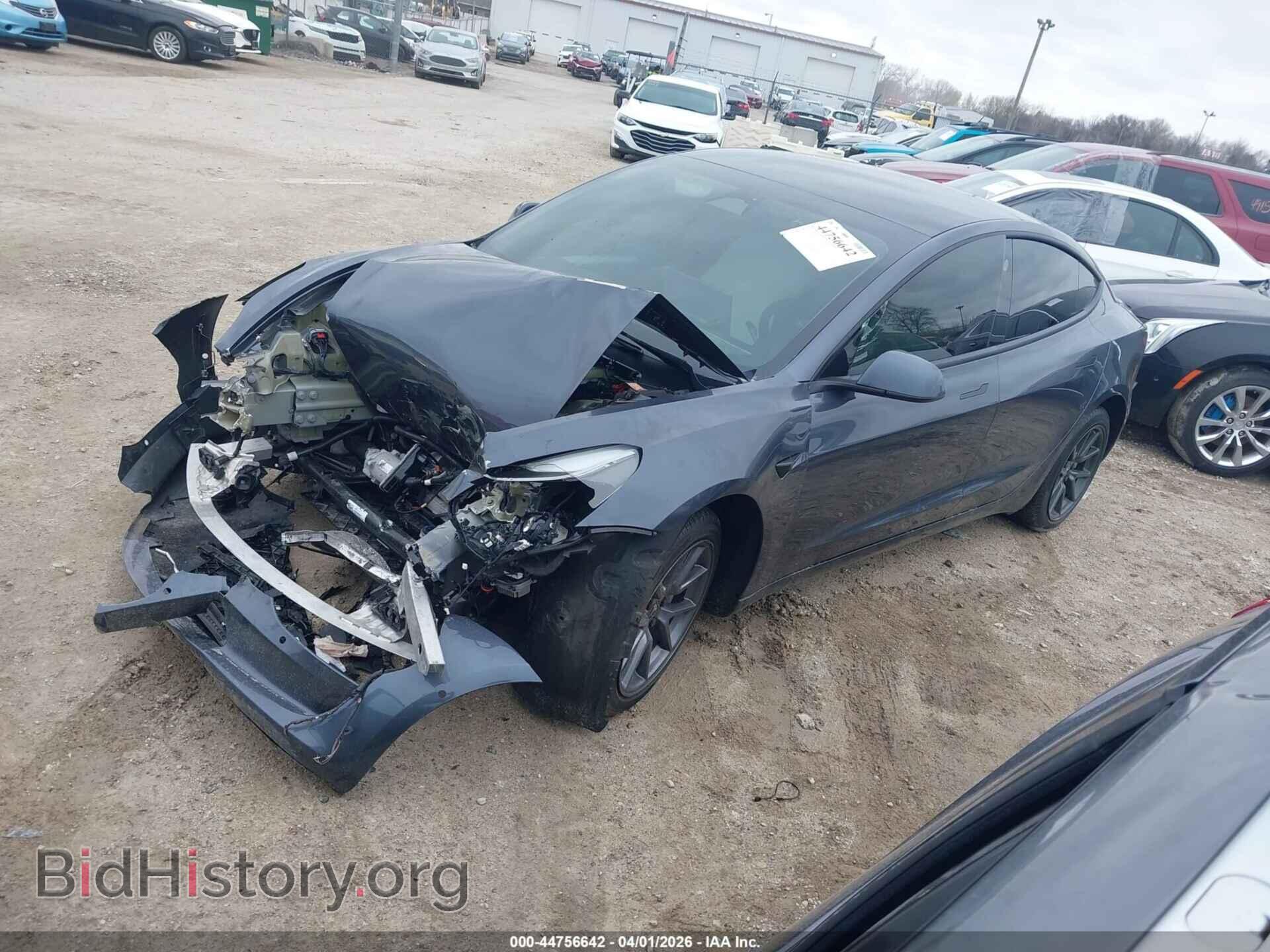 2022 TESLA MODEL 3 - VIN: 5YJ3E1EB4NF338105 - Фото 2