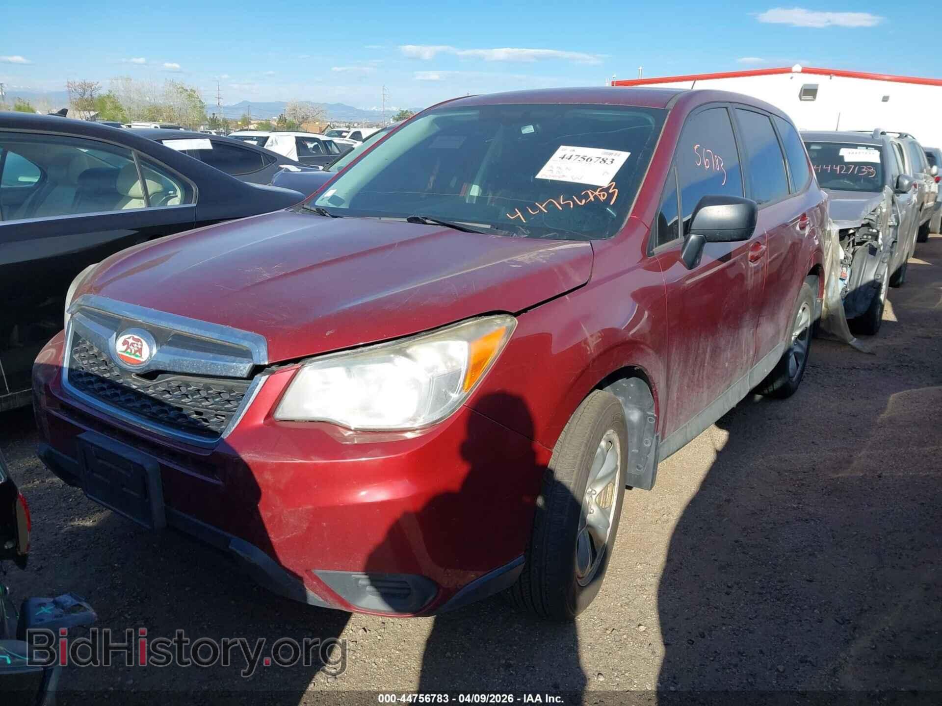 2014 SUBARU FORESTER - VIN: JF2SJAAC5EH438060 - Фото 2