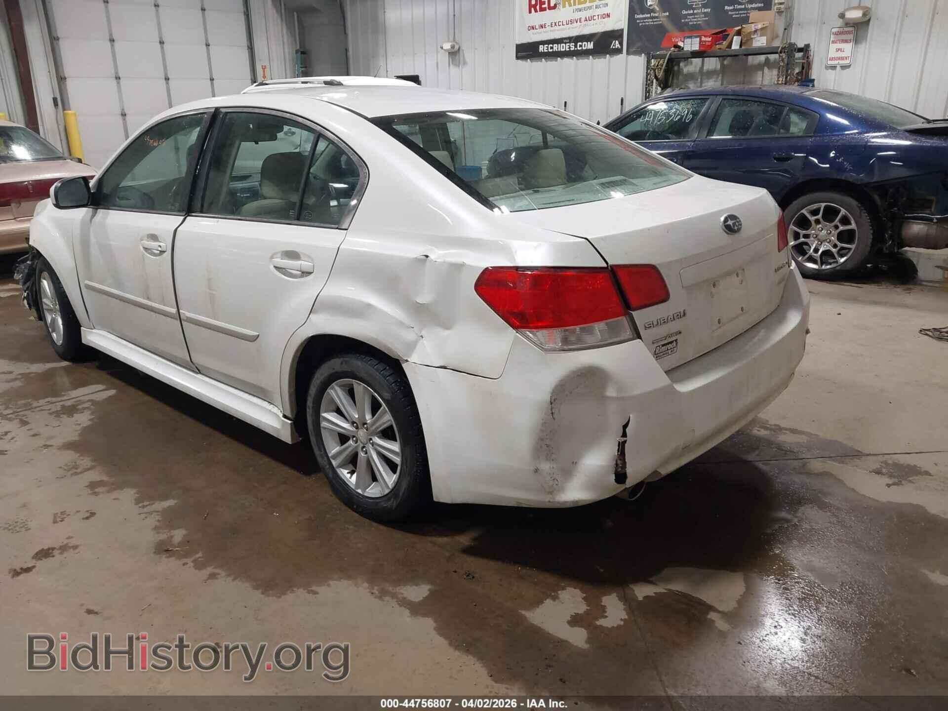 2012 SUBARU LEGACY - VIN: 4S3BMBC66C3042913 - Фото 3