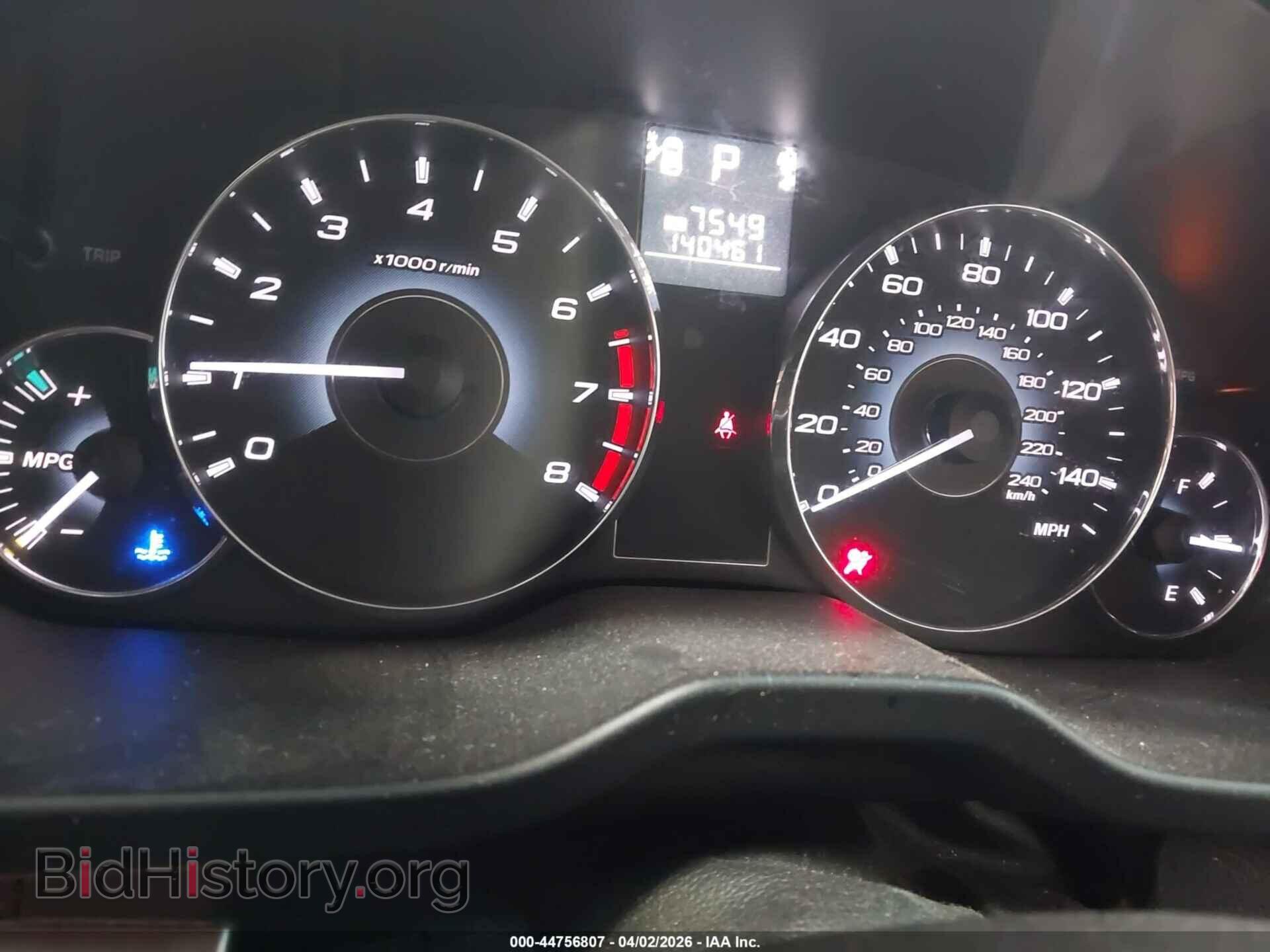 2012 SUBARU LEGACY - VIN: 4S3BMBC66C3042913 - Фото 7