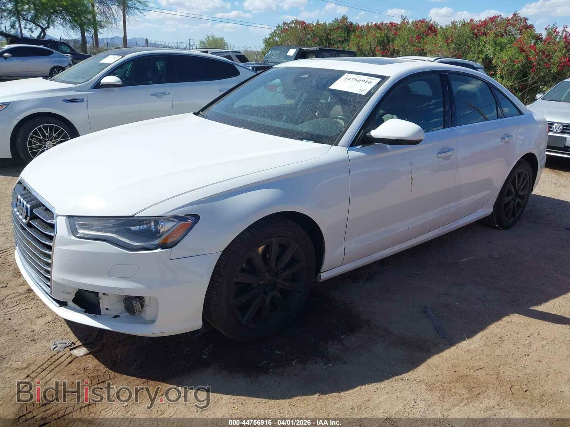 2016 AUDI A6 - VIN: WAUGFAFC3GN057162 - Фото 2