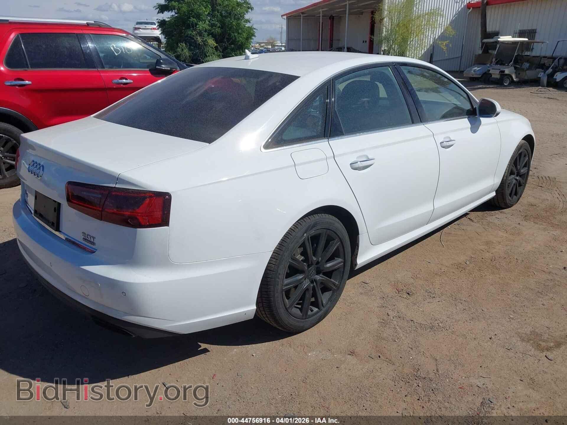 2016 AUDI A6 - VIN: WAUGFAFC3GN057162 - Фото 4