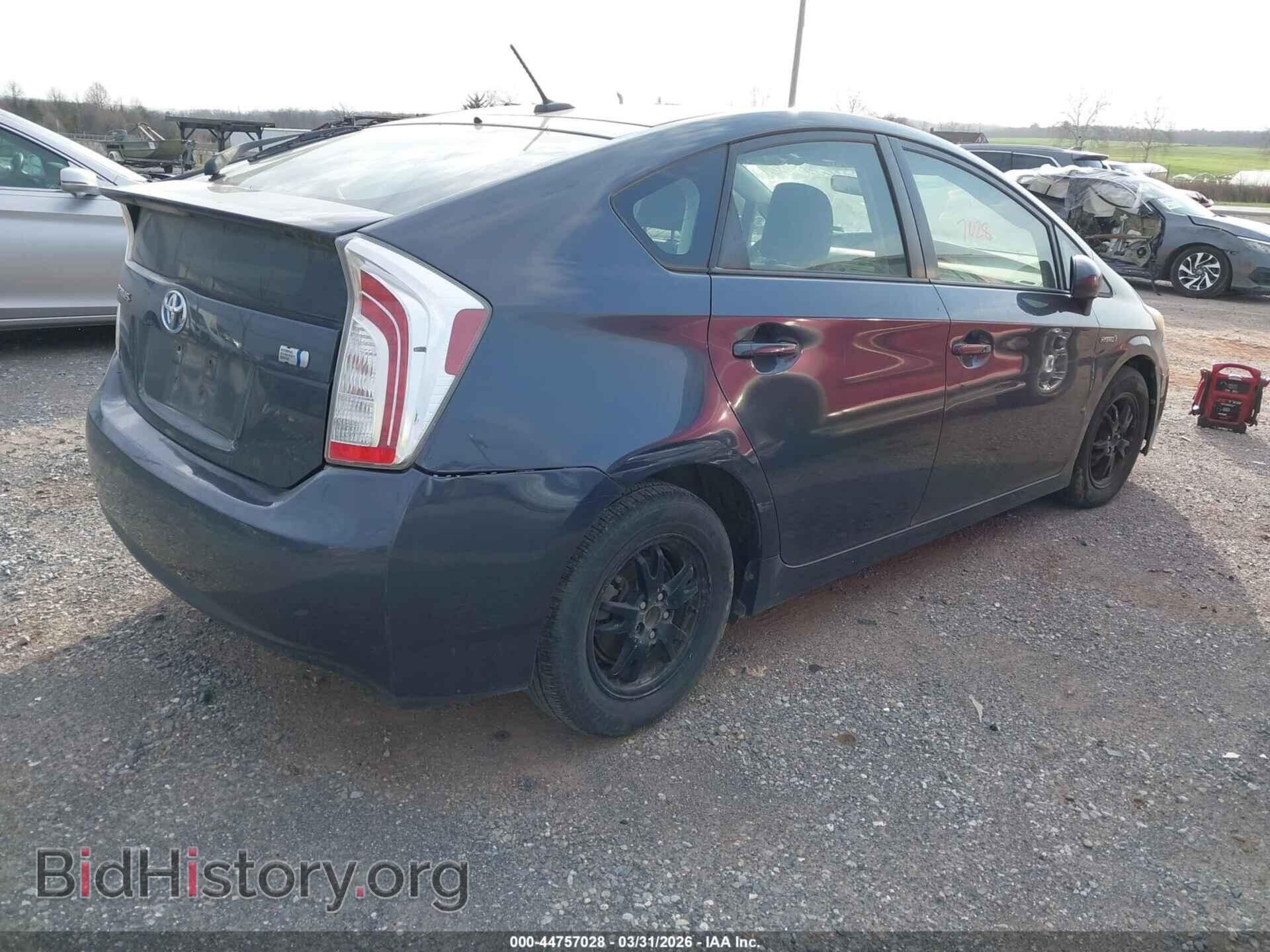 2012 TOYOTA PRIUS - VIN: JTDKN3DU3C5477876 - Фото 4