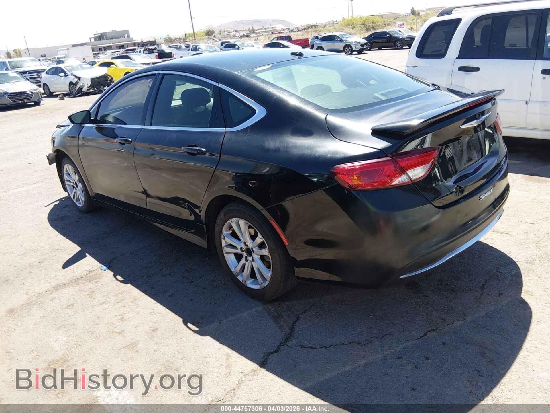 2015 CHRYSLER 200 - VIN: 1C3CCCAB0FN734417 - Фото 3