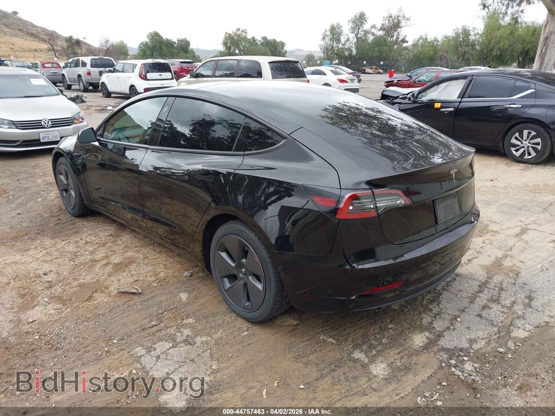 2022 TESLA MODEL 3 - VIN: 5YJ3E1EA6NF111909 - Photo 3