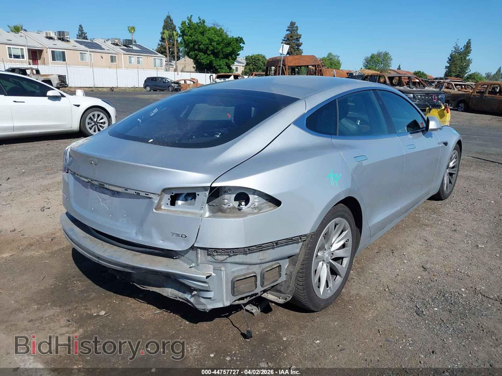 2017 TESLA MODEL S - VIN: 5YJSA1E2XHF186522 - Фото 4