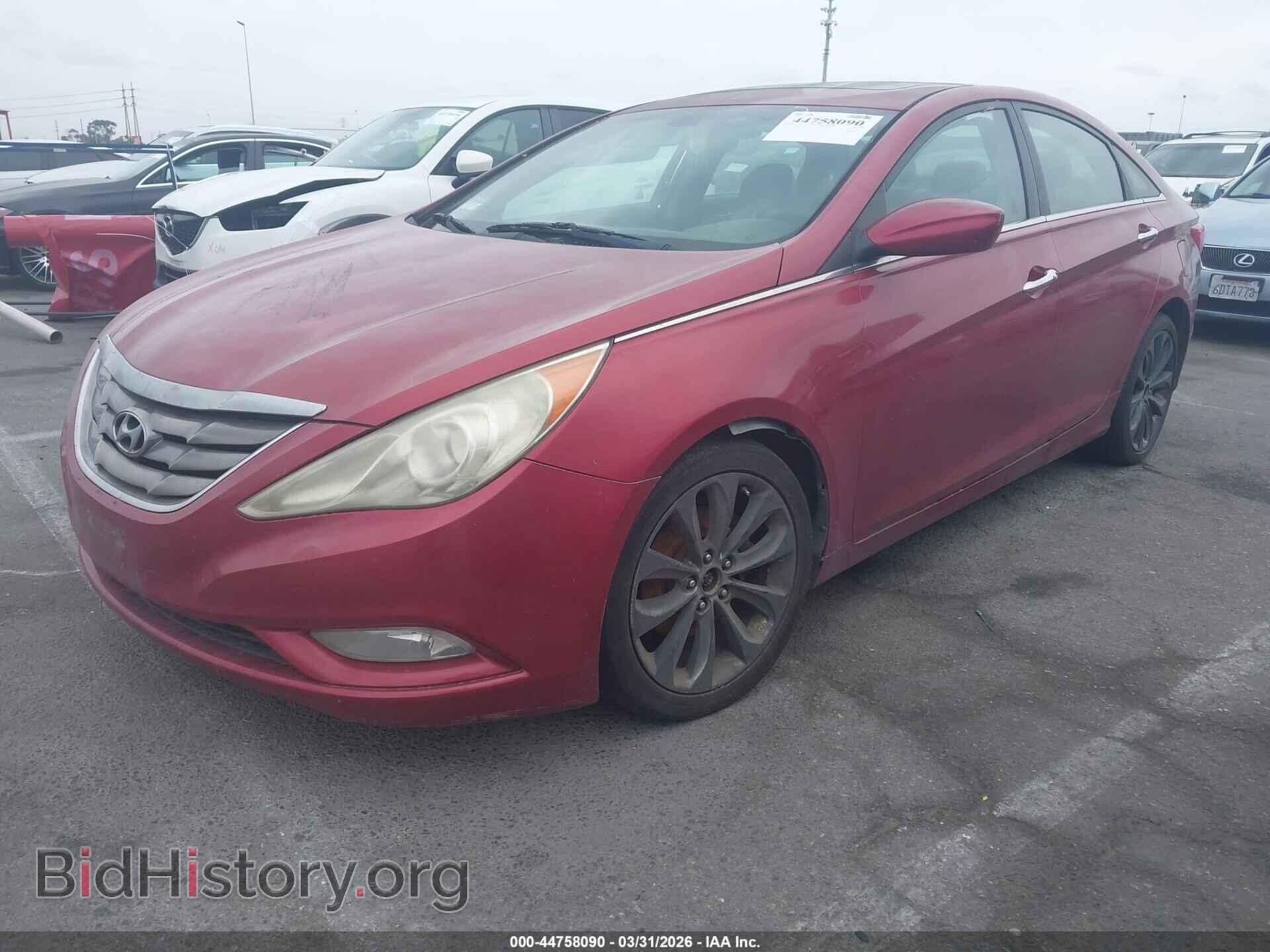 2011 HYUNDAI SONATA - VIN: 5NPEC4AC8BH087455 - Фото 2