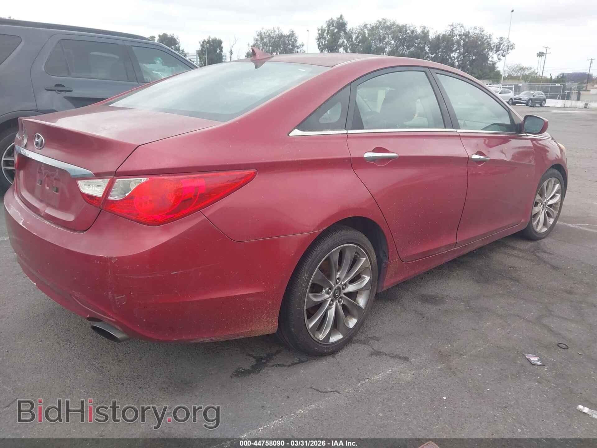 2011 HYUNDAI SONATA - VIN: 5NPEC4AC8BH087455 - Фото 4