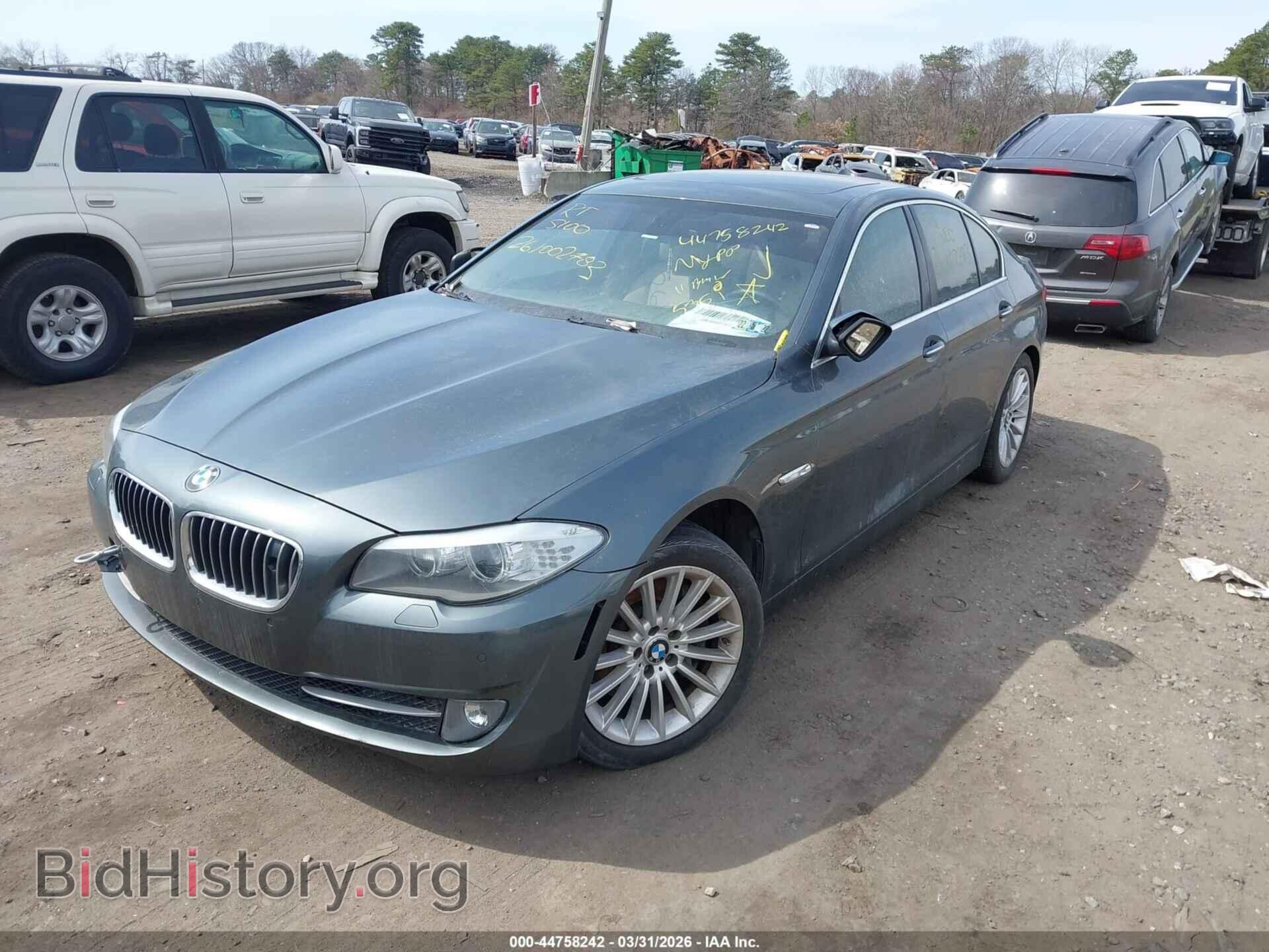 2011 BMW 535I - VIN: WBAFR7C56BC806164 - Фото 2